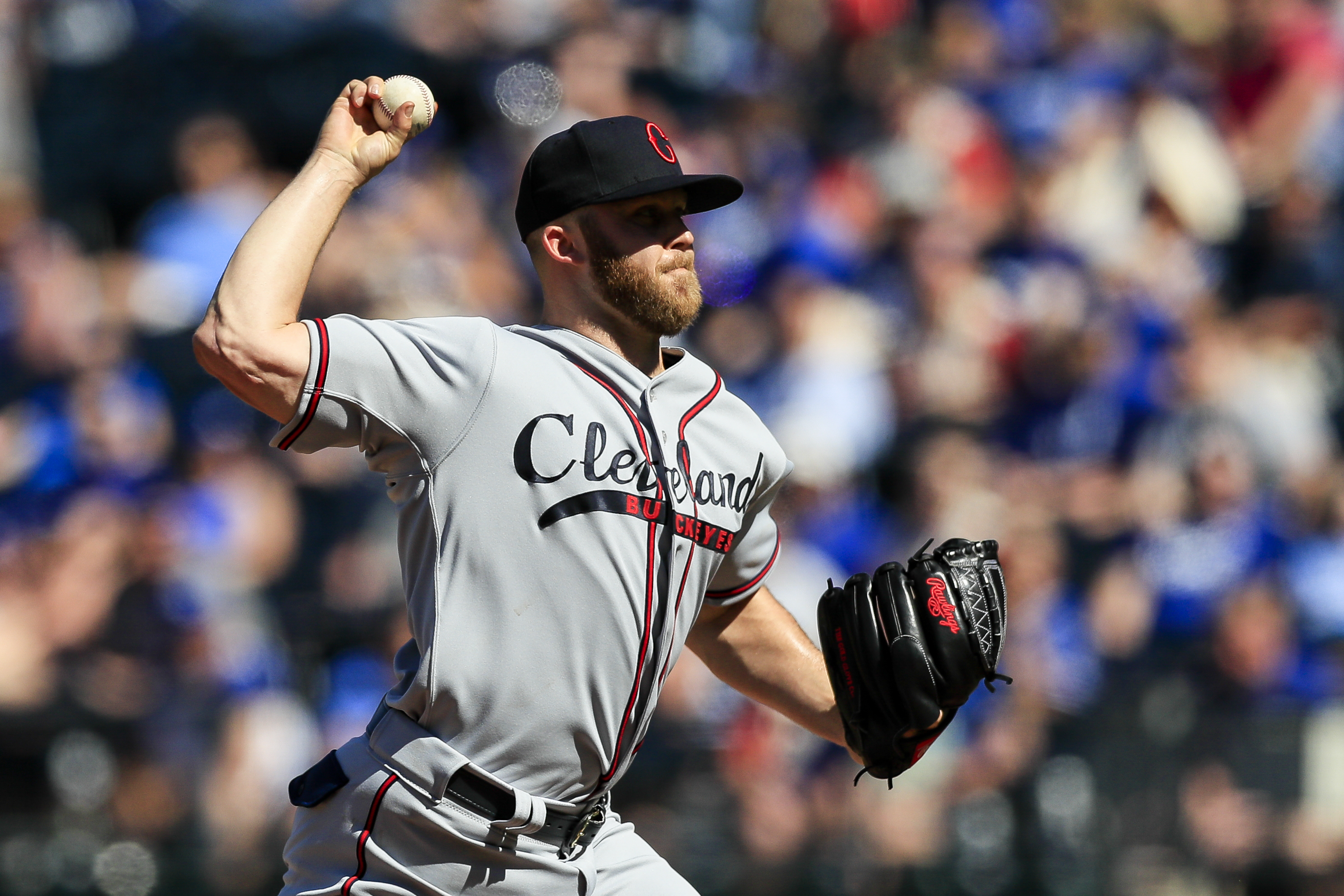 Cody Allen has a 1.32 ERA, and is 9 for 9 in save chances.