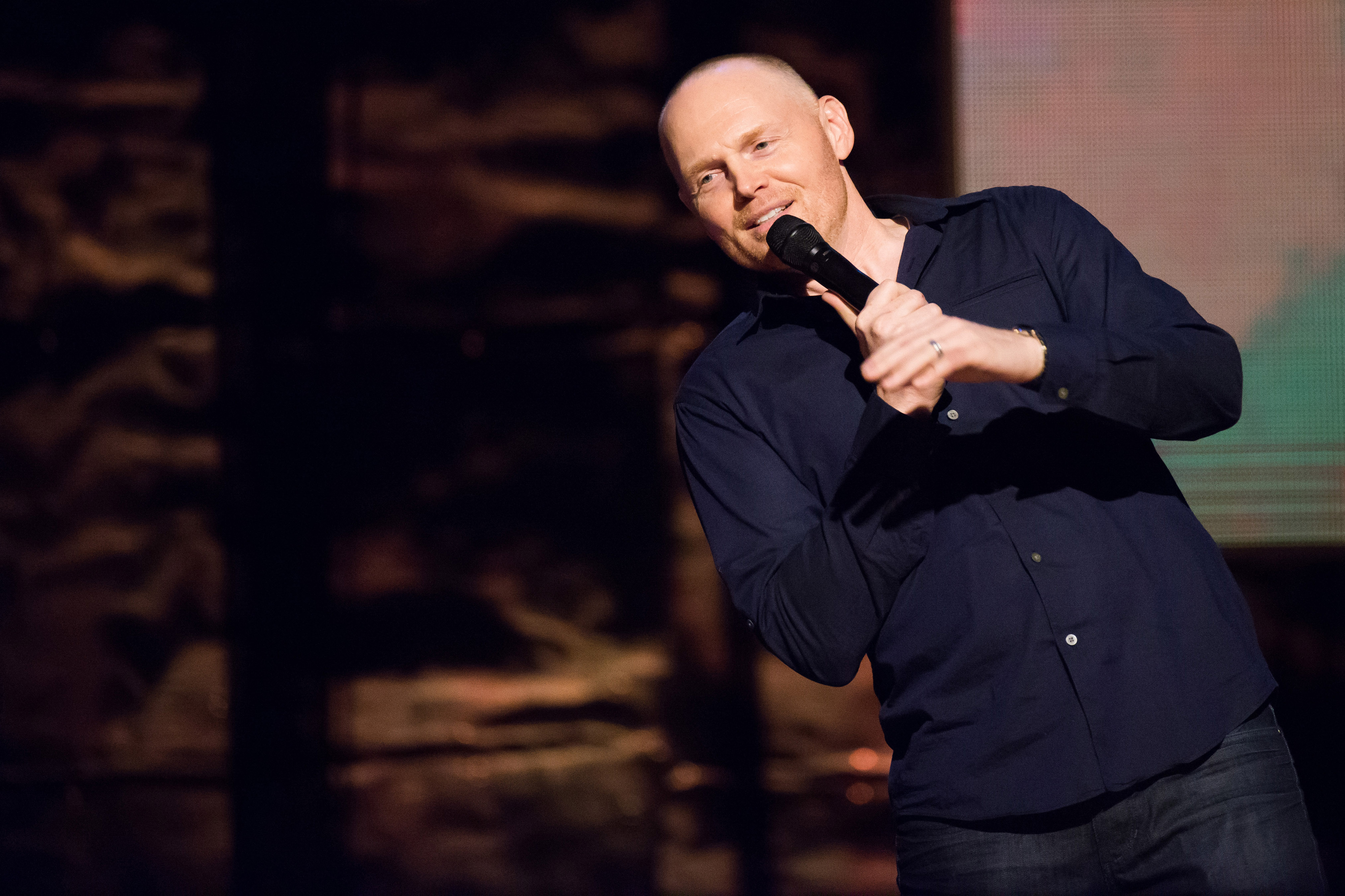 Bill Burr onstage at Comedy Central's "Night of Too Many Stars” in February.
