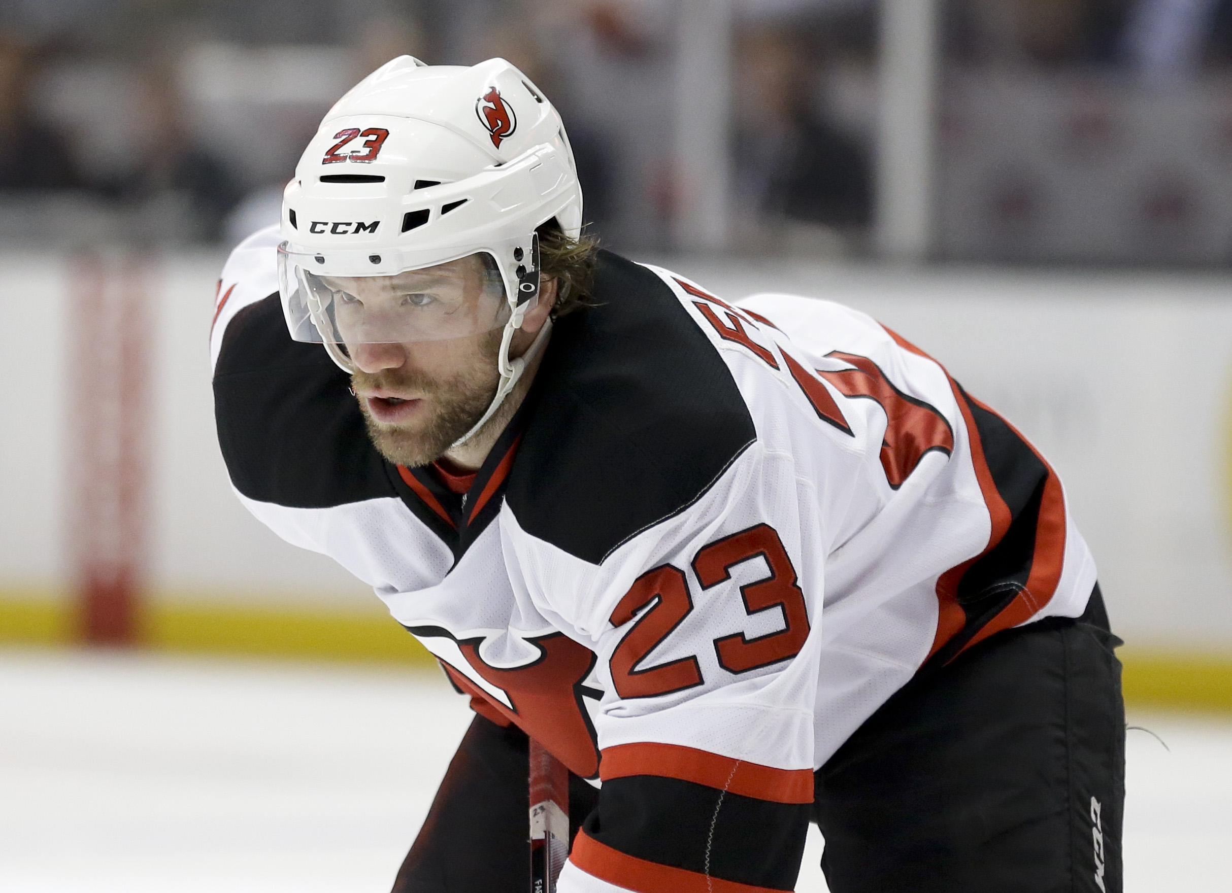 Bobby Farnham has eight goals in 63 games for the Devils this season.