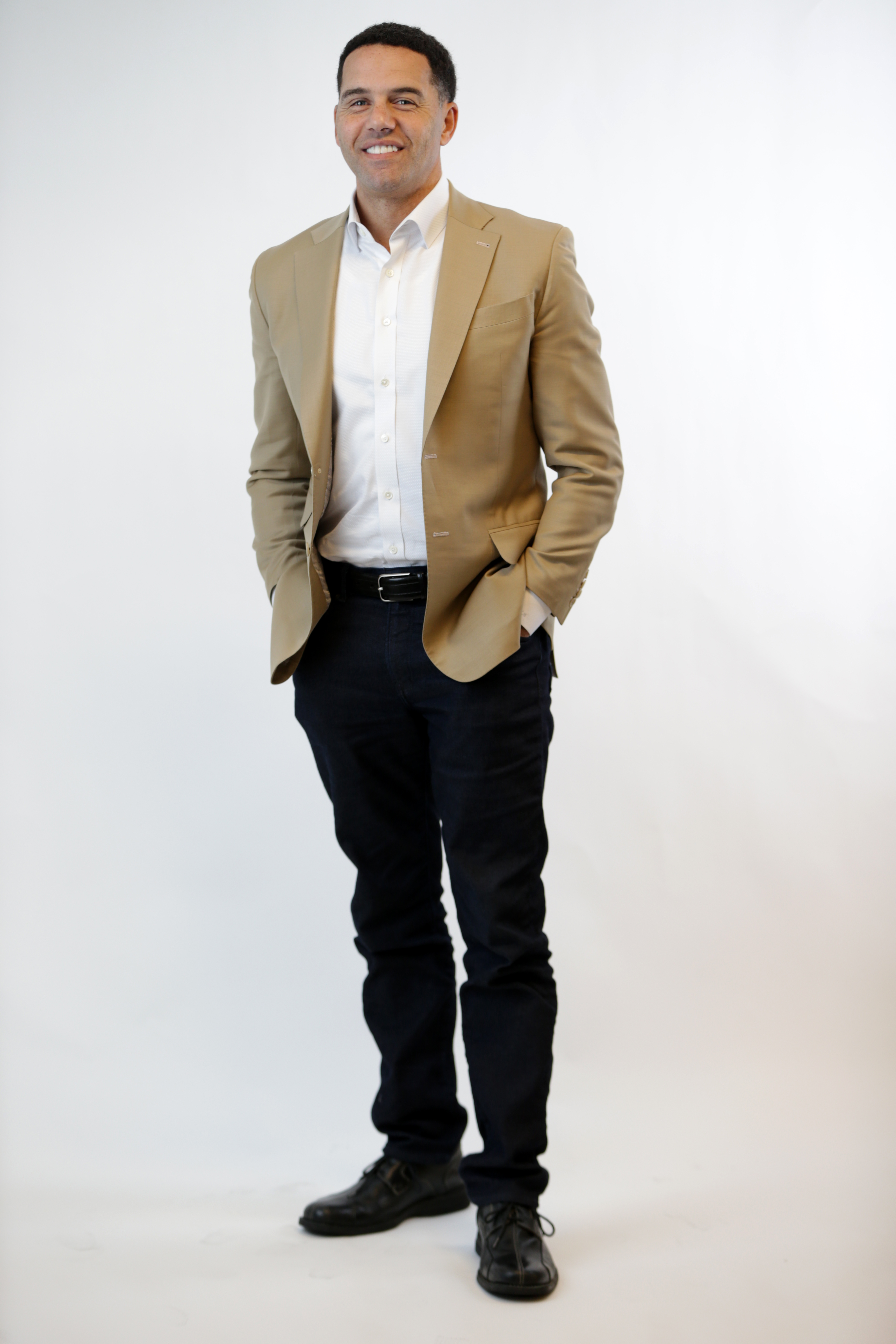 Steve Pemberton is a businessman who spent time in foster care while growing up in Massachusetts.