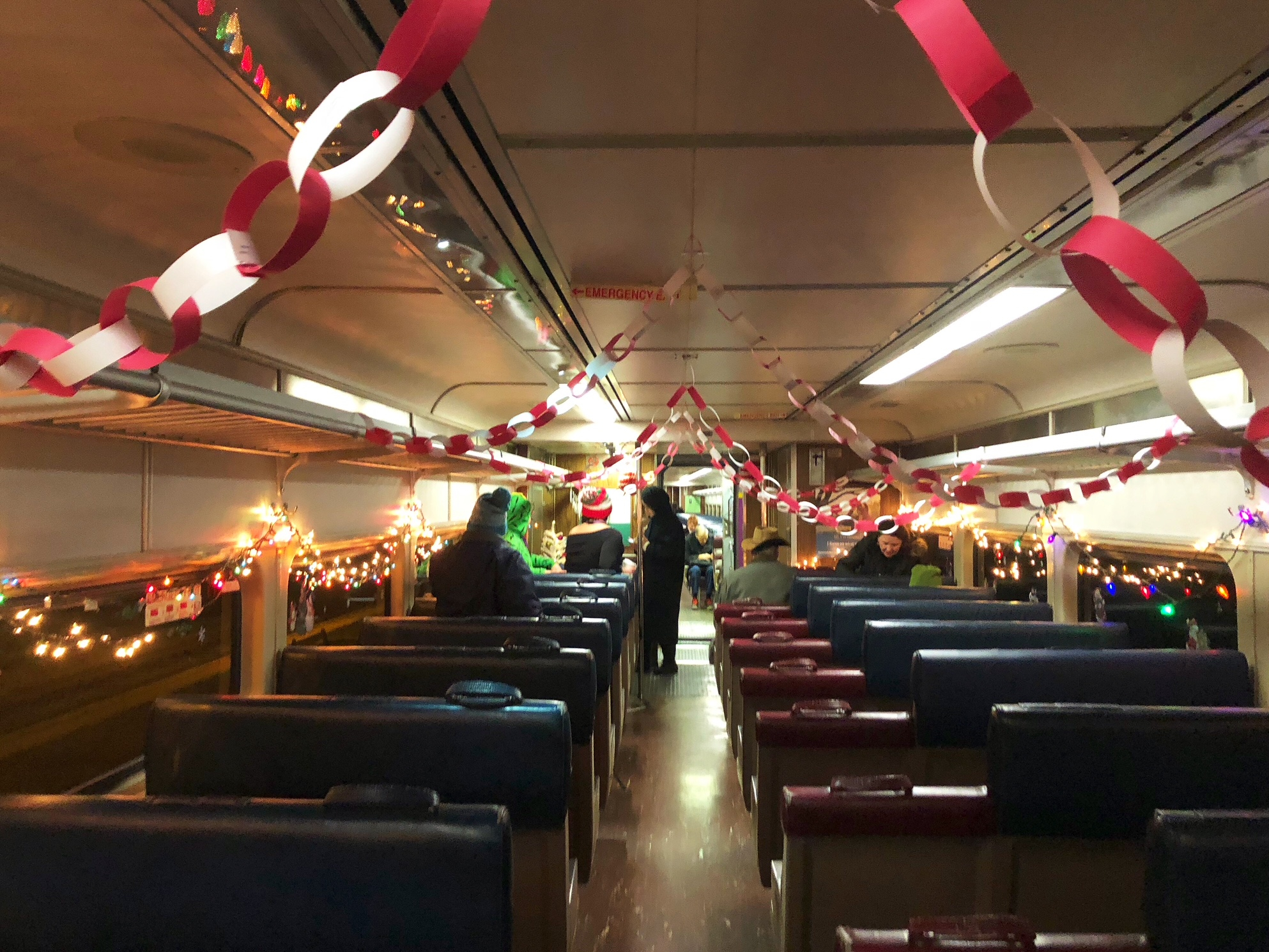 Christmas Day Mbta Free 2022 Definitely A Nice Change': Commuter Rail Conductor Decorates Train Car With  Christmas Cheer - The Boston Globe