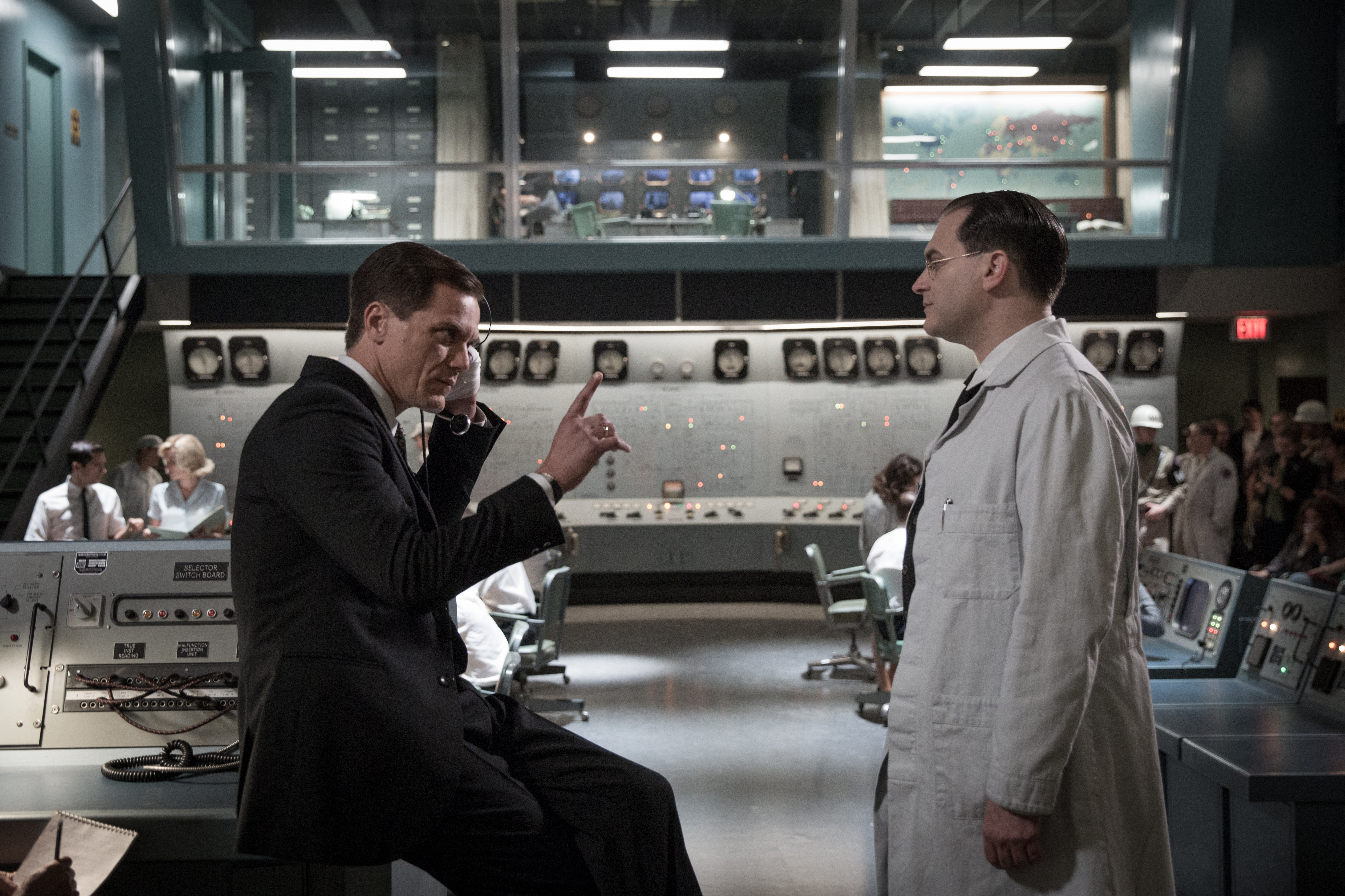 Michael Shannon with Michael Stuhlbarg