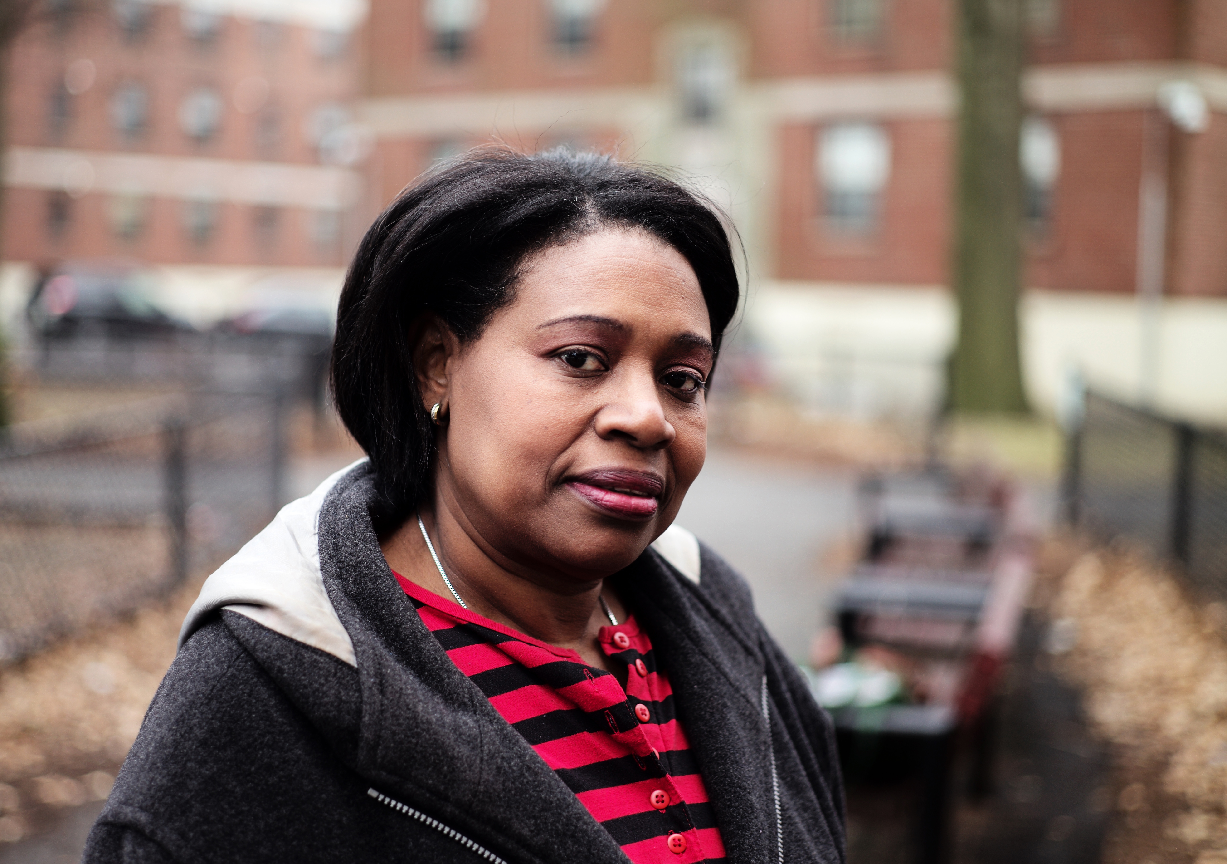 Martha Frias, 53, moved to Boston from the Dominican Republic four months ago, after a nearly eight-year effort to join her mother and siblings here.