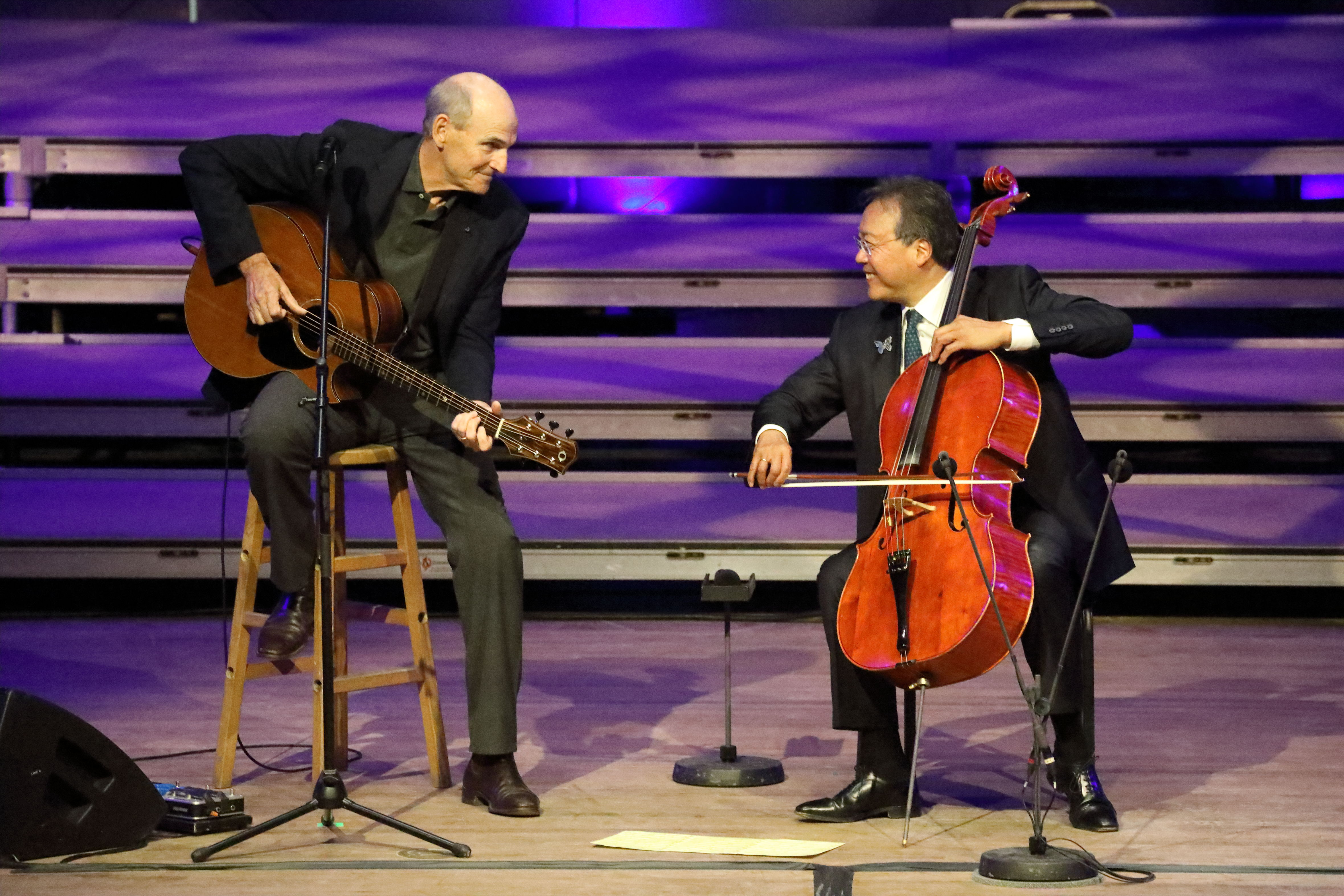 James Taylor and Yo-Yo Ma share stage at Tanglewood - The Boston Globe