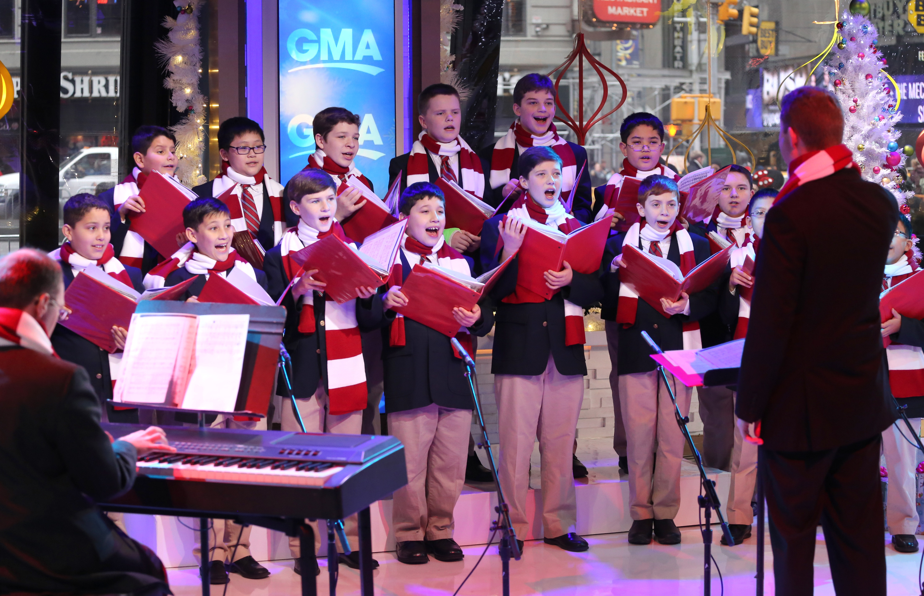 Gma Christmas Day Choir 2022 St. Paul's Choir School On 'Cbs This Morning' - The Boston Globe