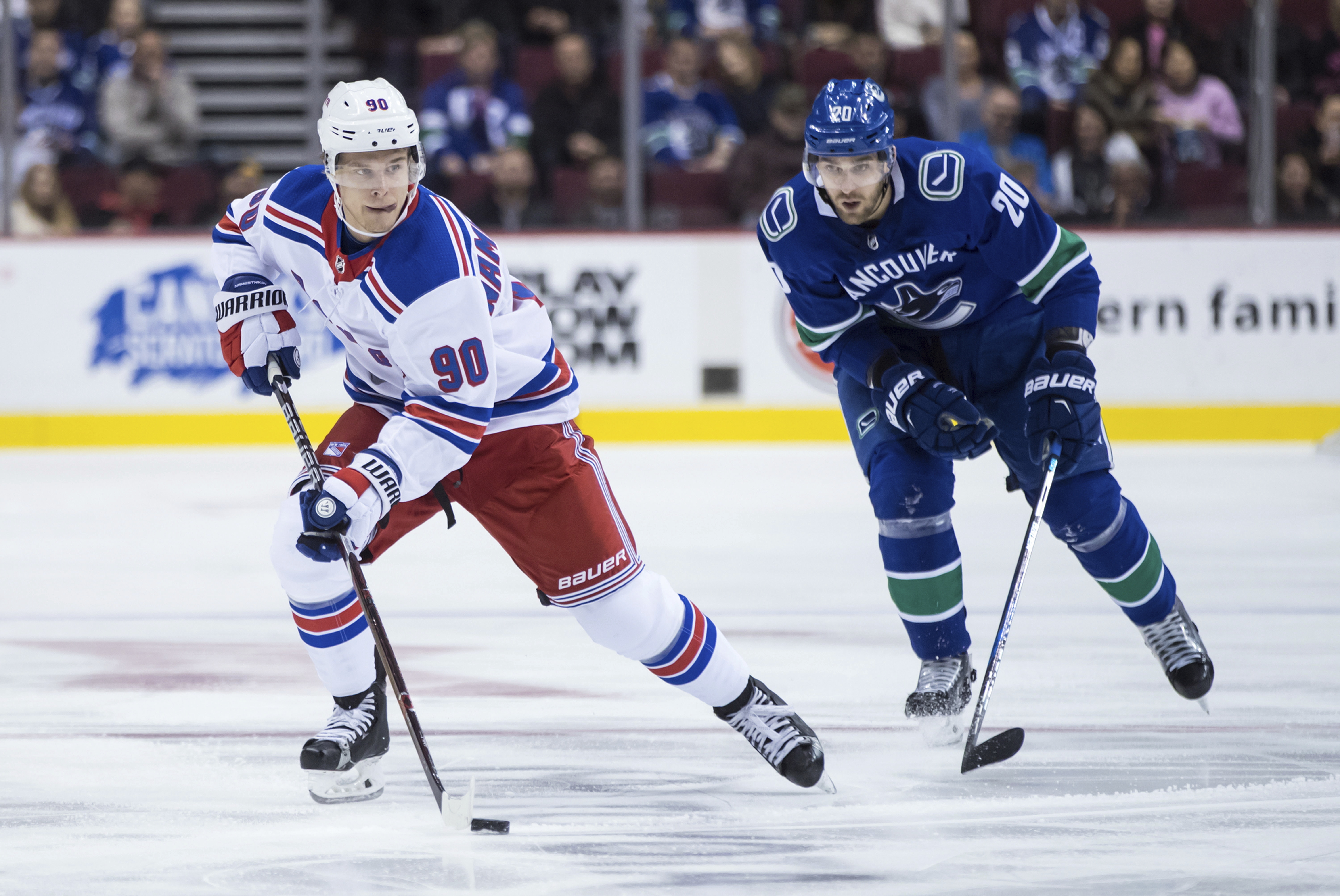 Vladislav Namestnikov, a 25-year-old scoring wing, is the type of young, dynamic player the Rangers want to build around.
