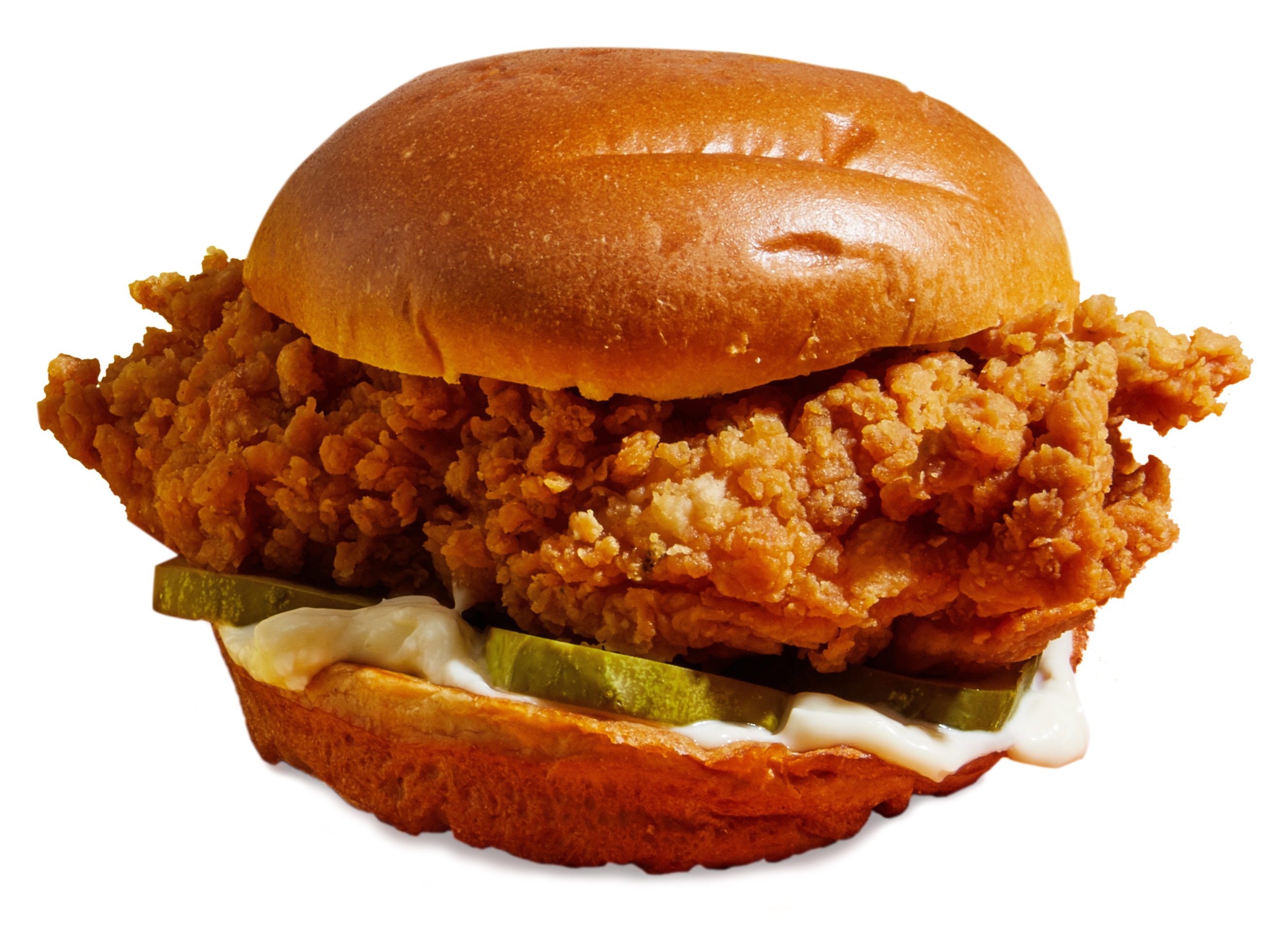 Popeyes' fried chicken sandwich.