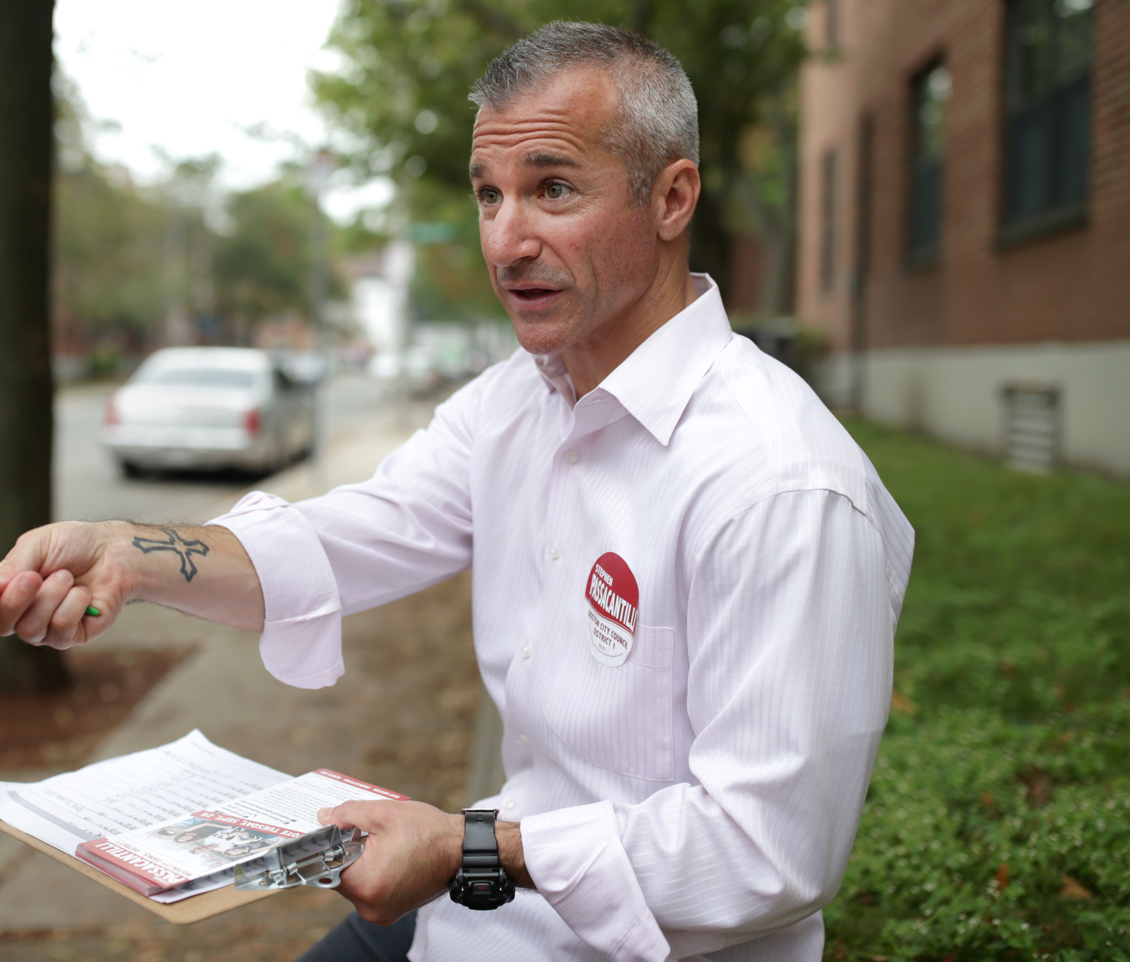 Stephen Passacantilli is running for the District One City Council seat.