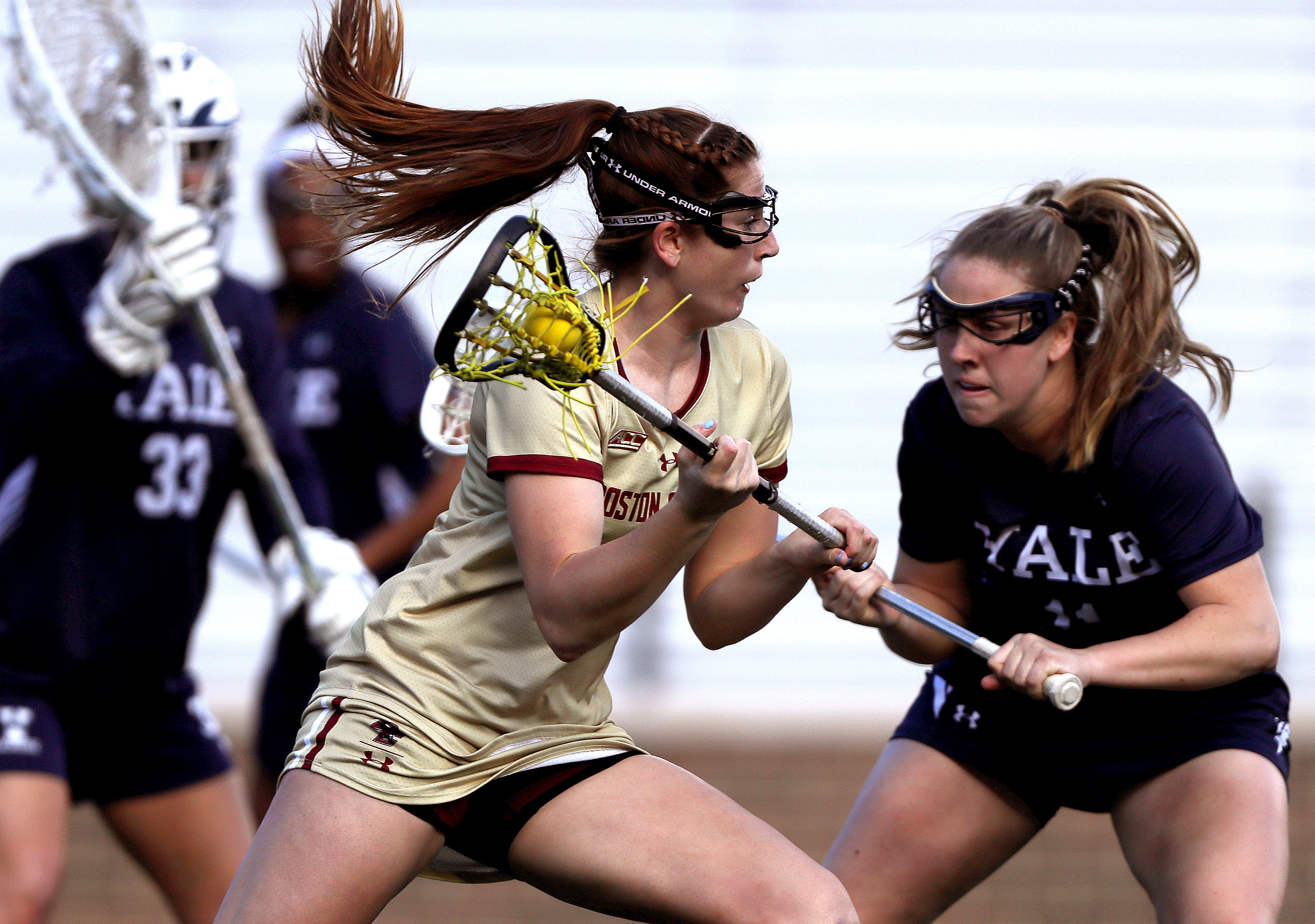 Apuzzo is usually the focal point for the opponents’ defense.