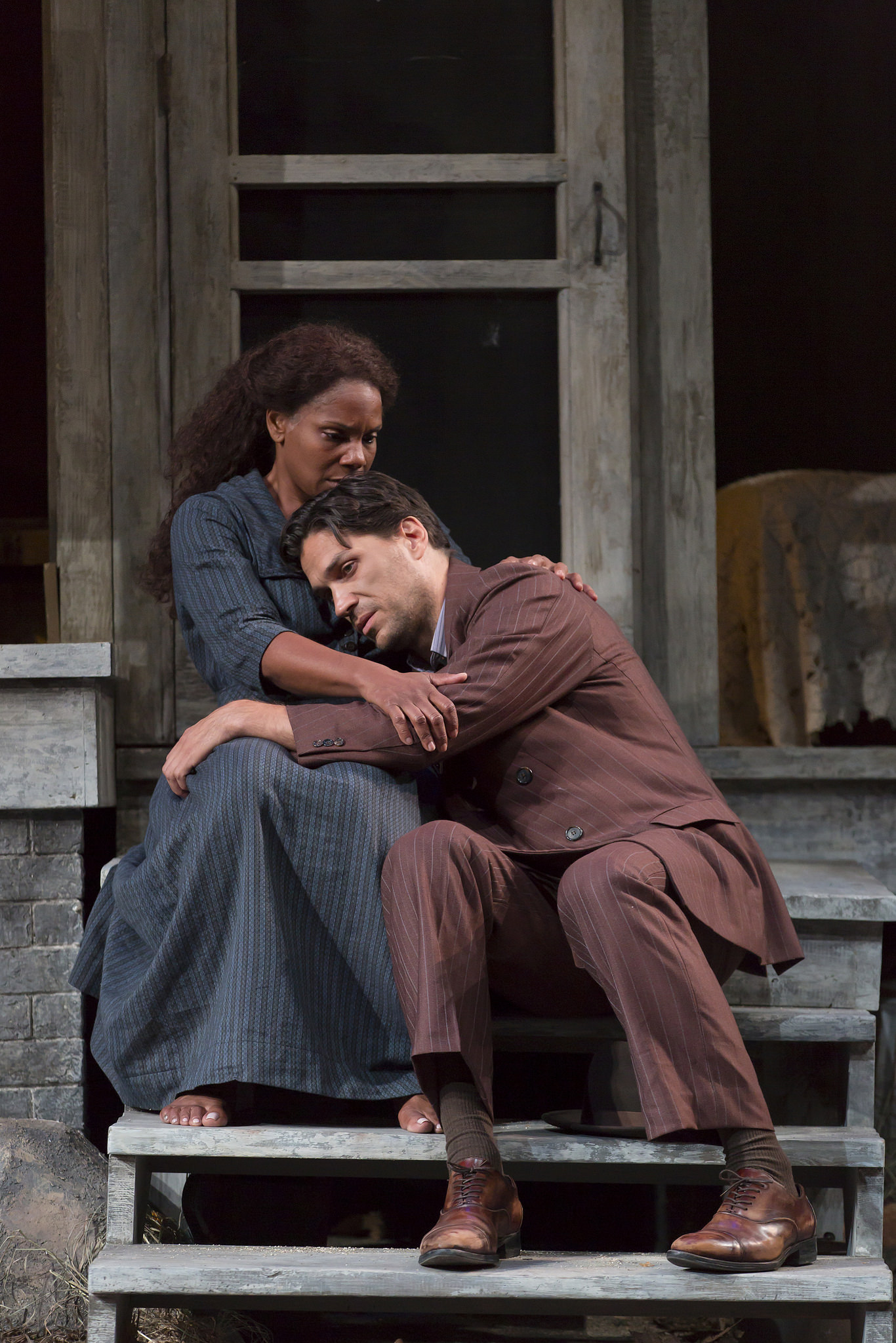 Audra McDonald and Will Swenson in Williamstown Theatre Festival’s “A Moon for the Misbegotten.”
