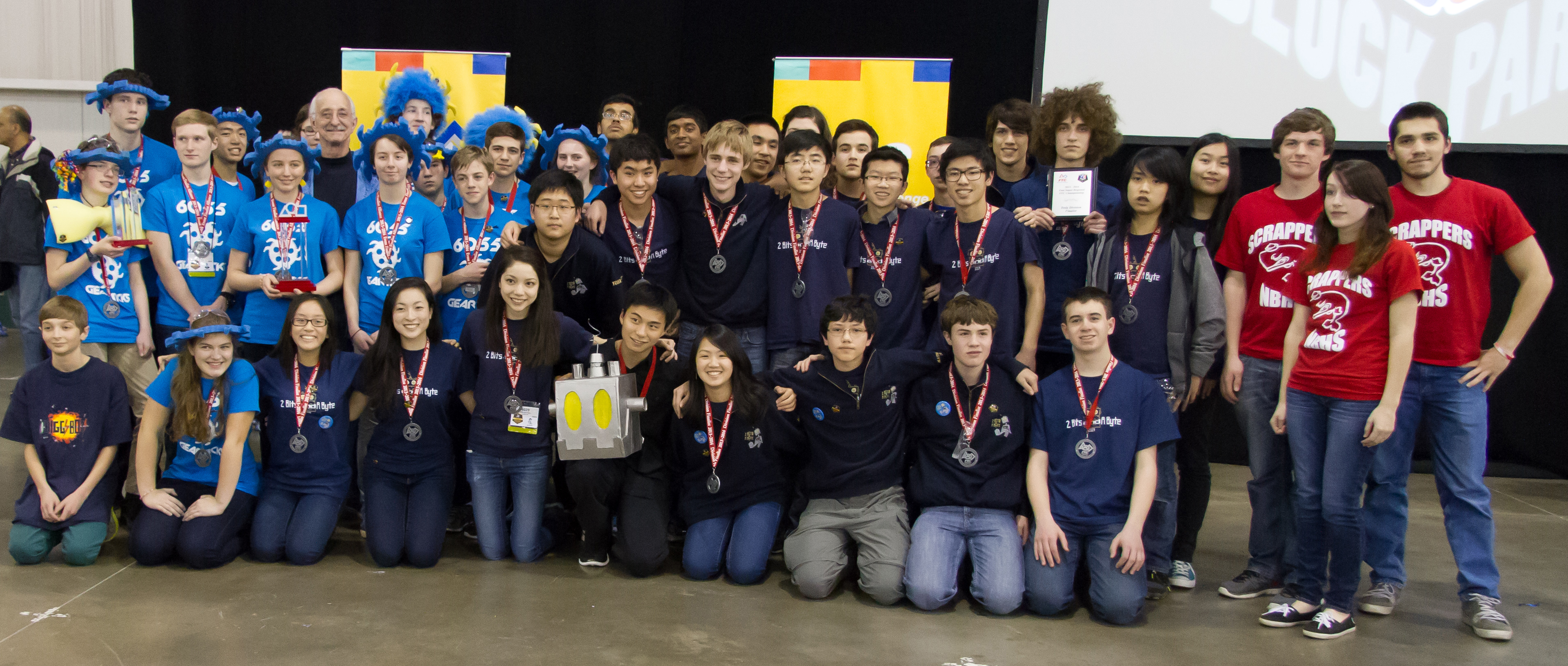 Massachusetts teams gather after the FTC East Super-Regional.