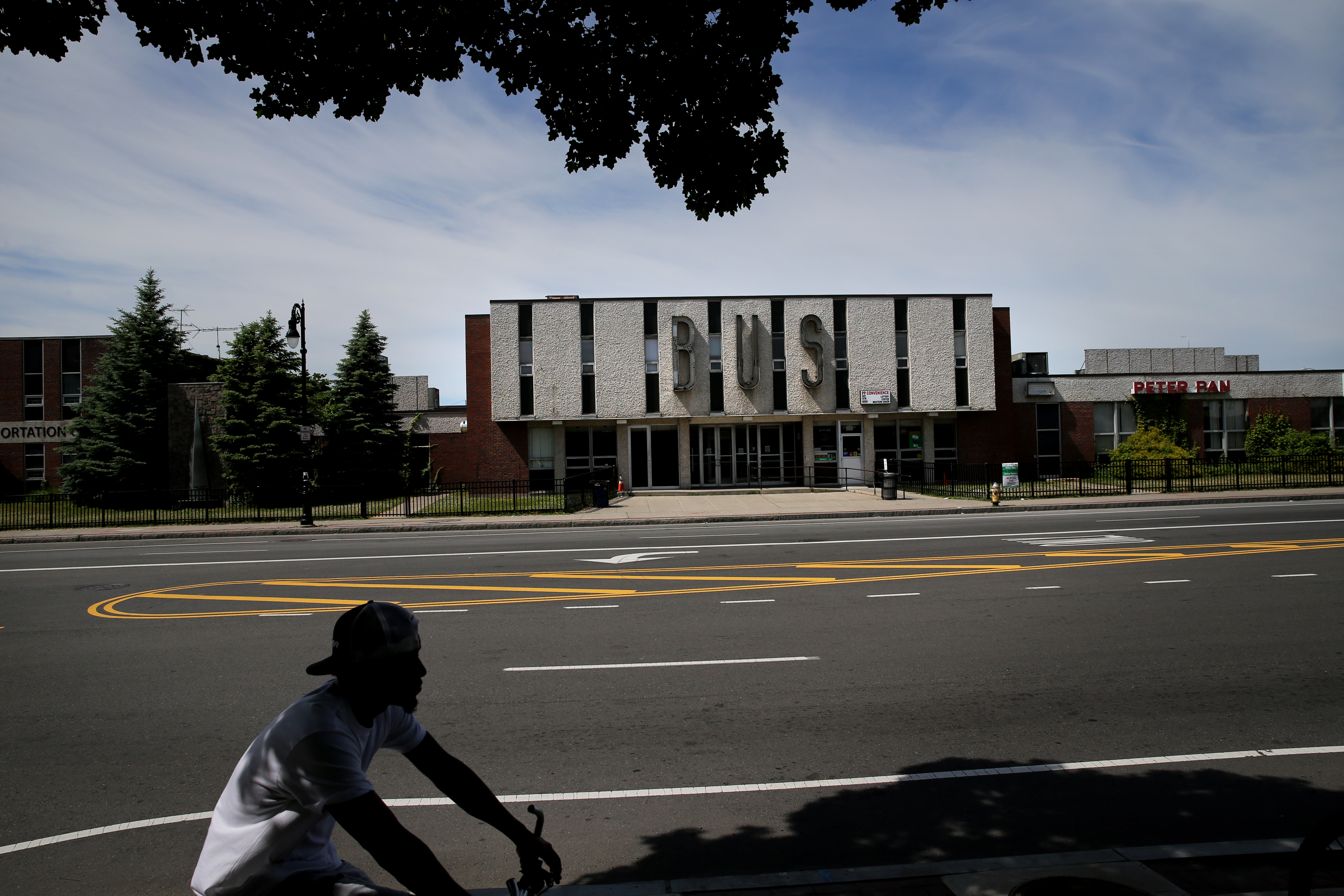 Weldon often spent time at this shuttered bus station.