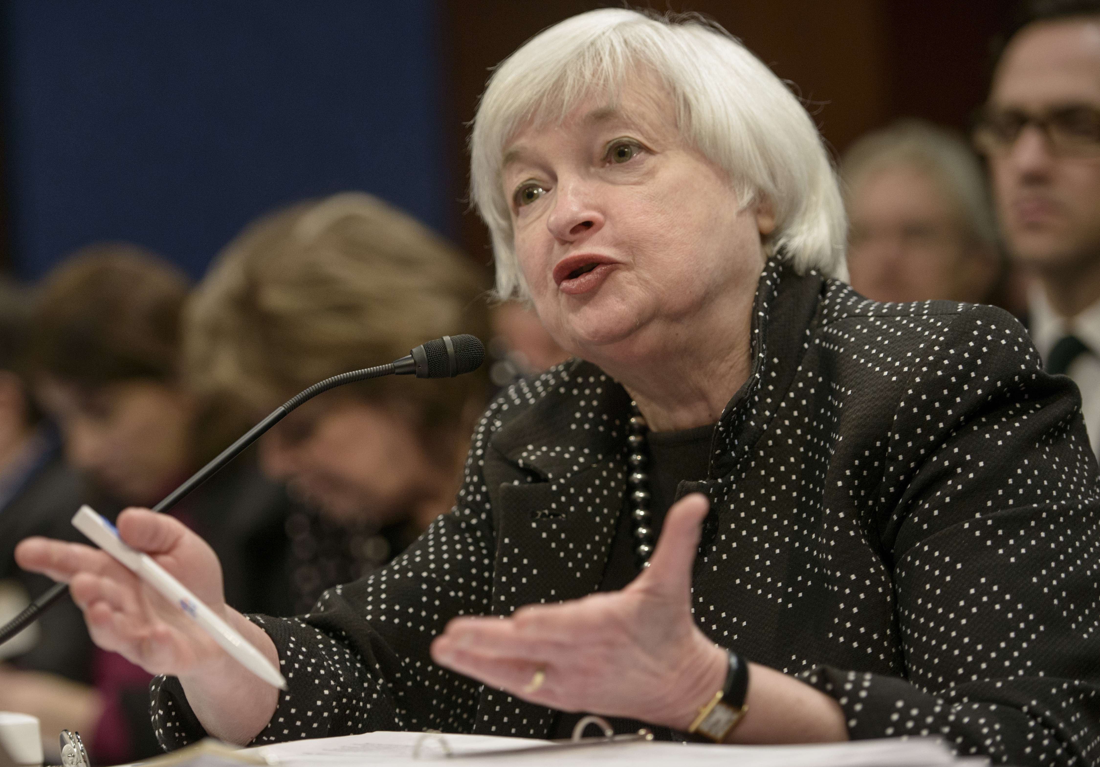 Janet Yellen, chair of the Federal Reserve.