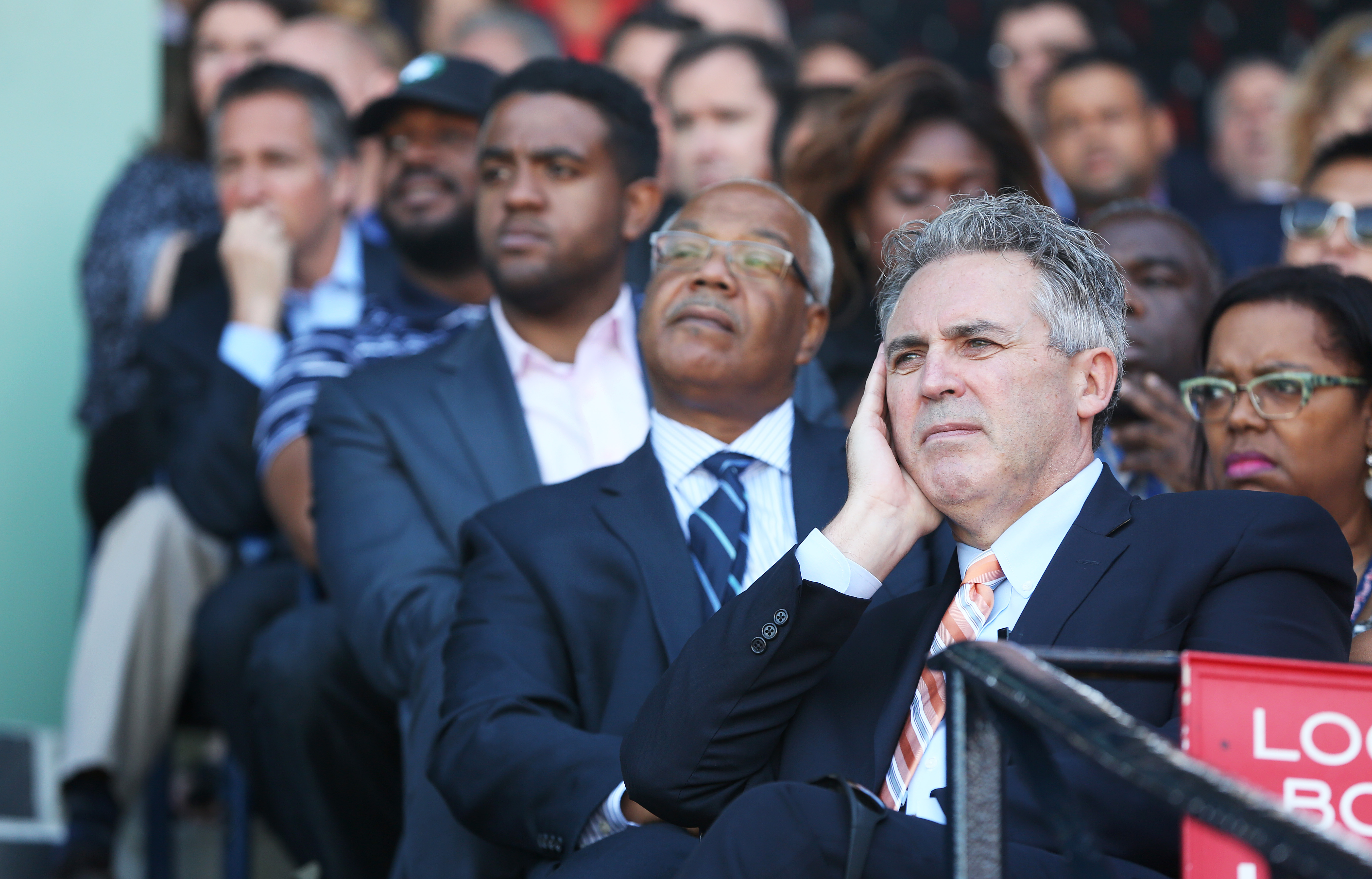 An audience took part in the panel discussion.