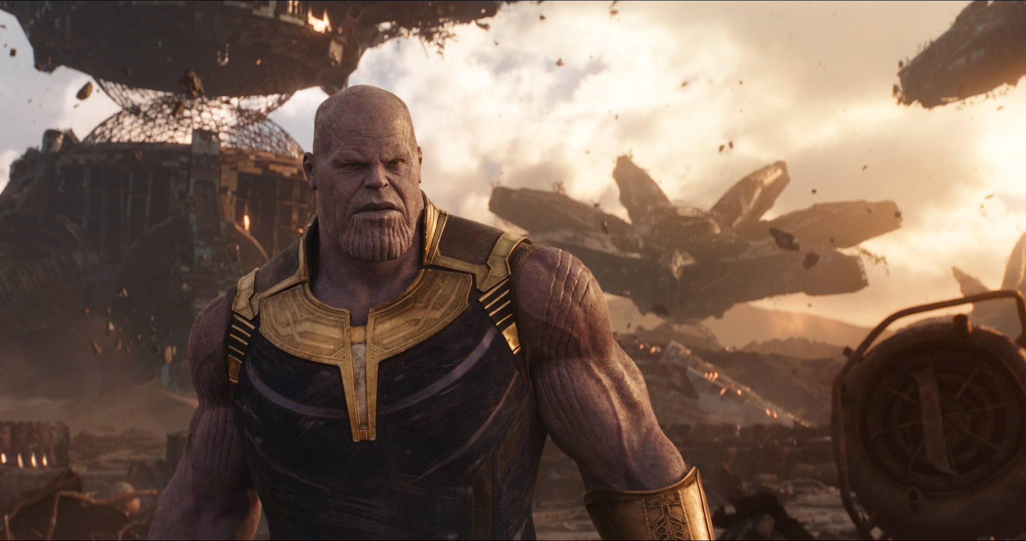 Josh Brolin as Thanos.