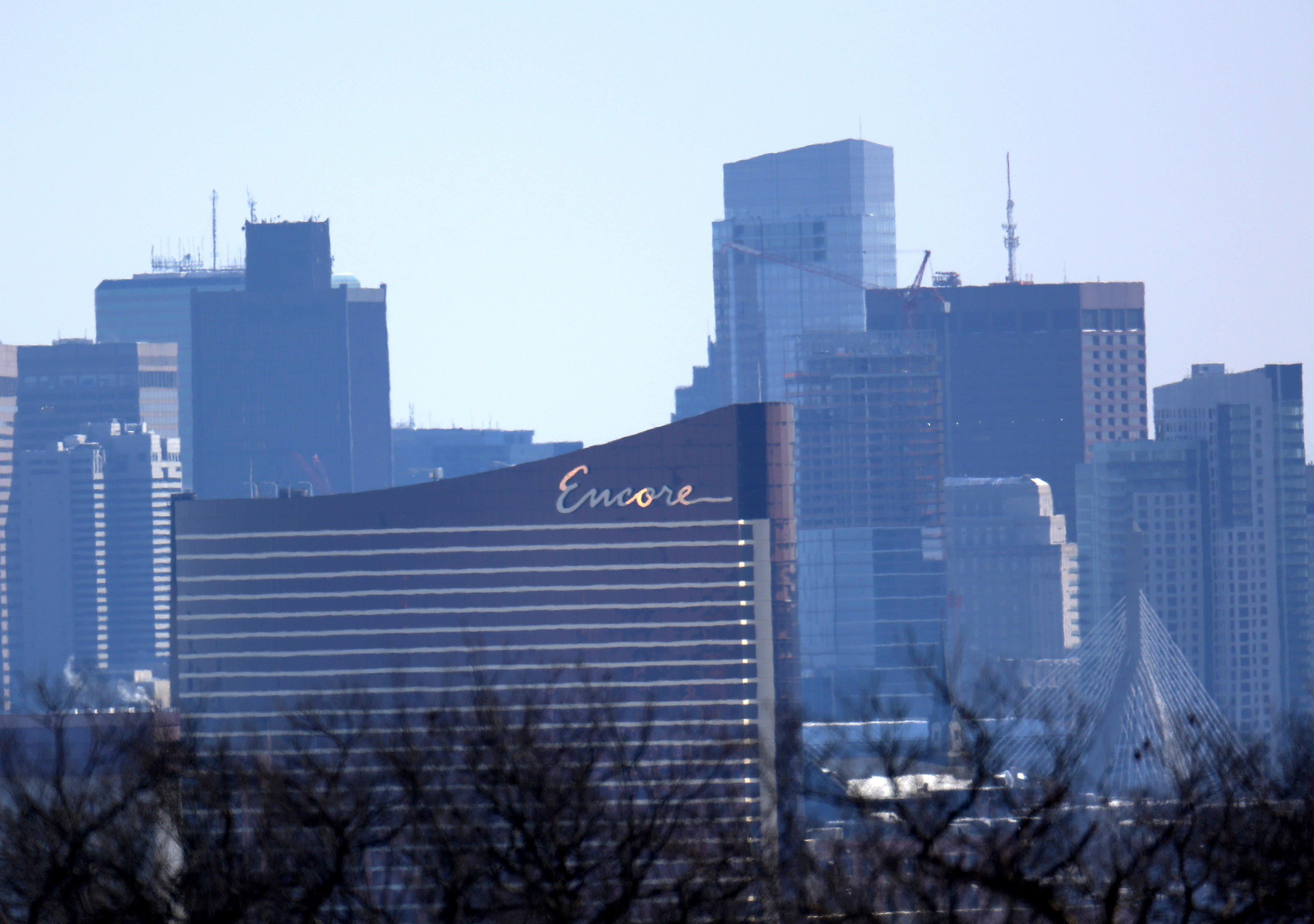 The 27-story tall structure has become part of the Boston skyline.