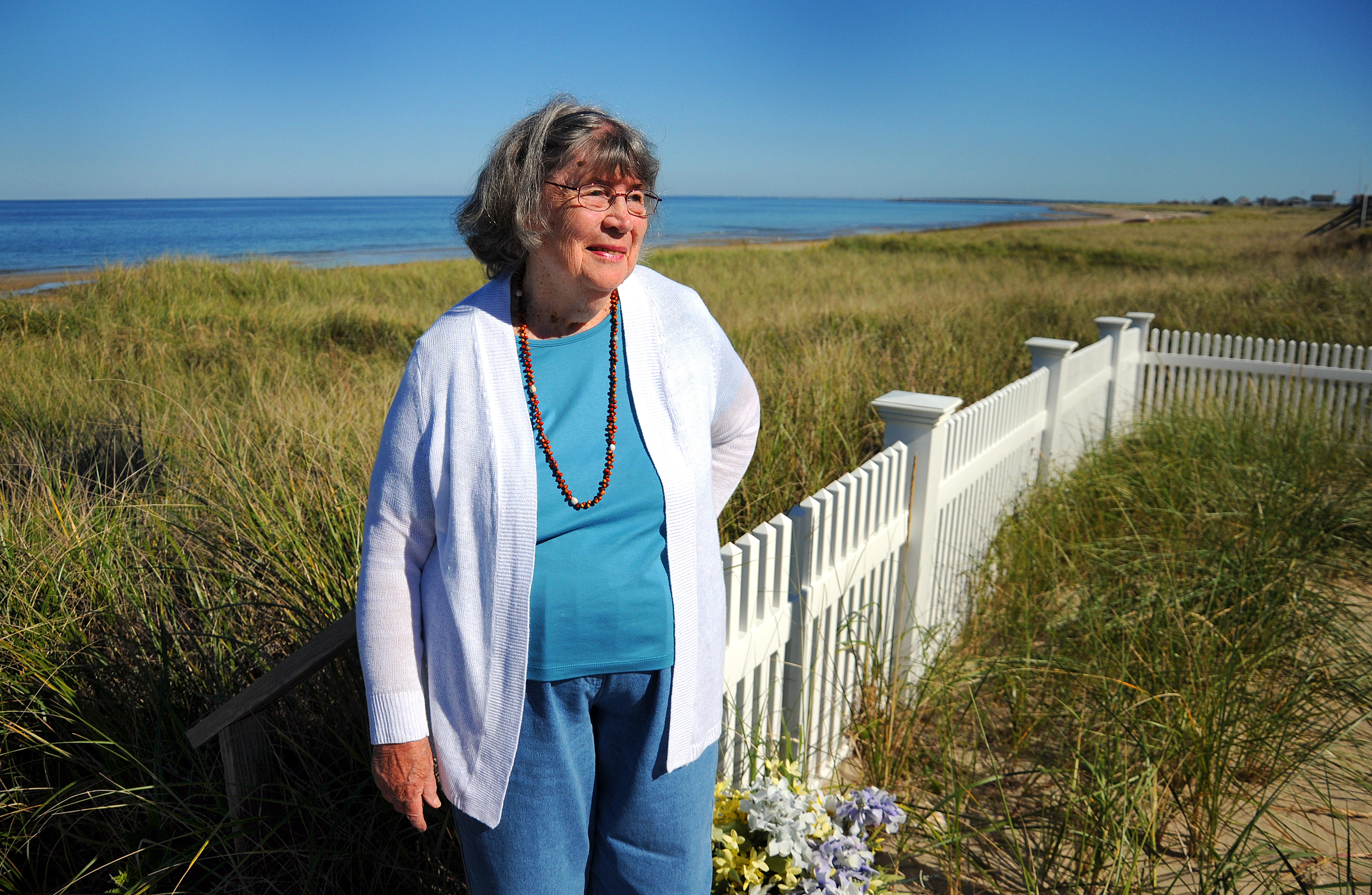 ”This enormous tree in our backyard came completely uprooted and came crashing down,” said Irene Goodwin Kane, who was 14 when the storm hit. “That was when I realized that this was really bad.”