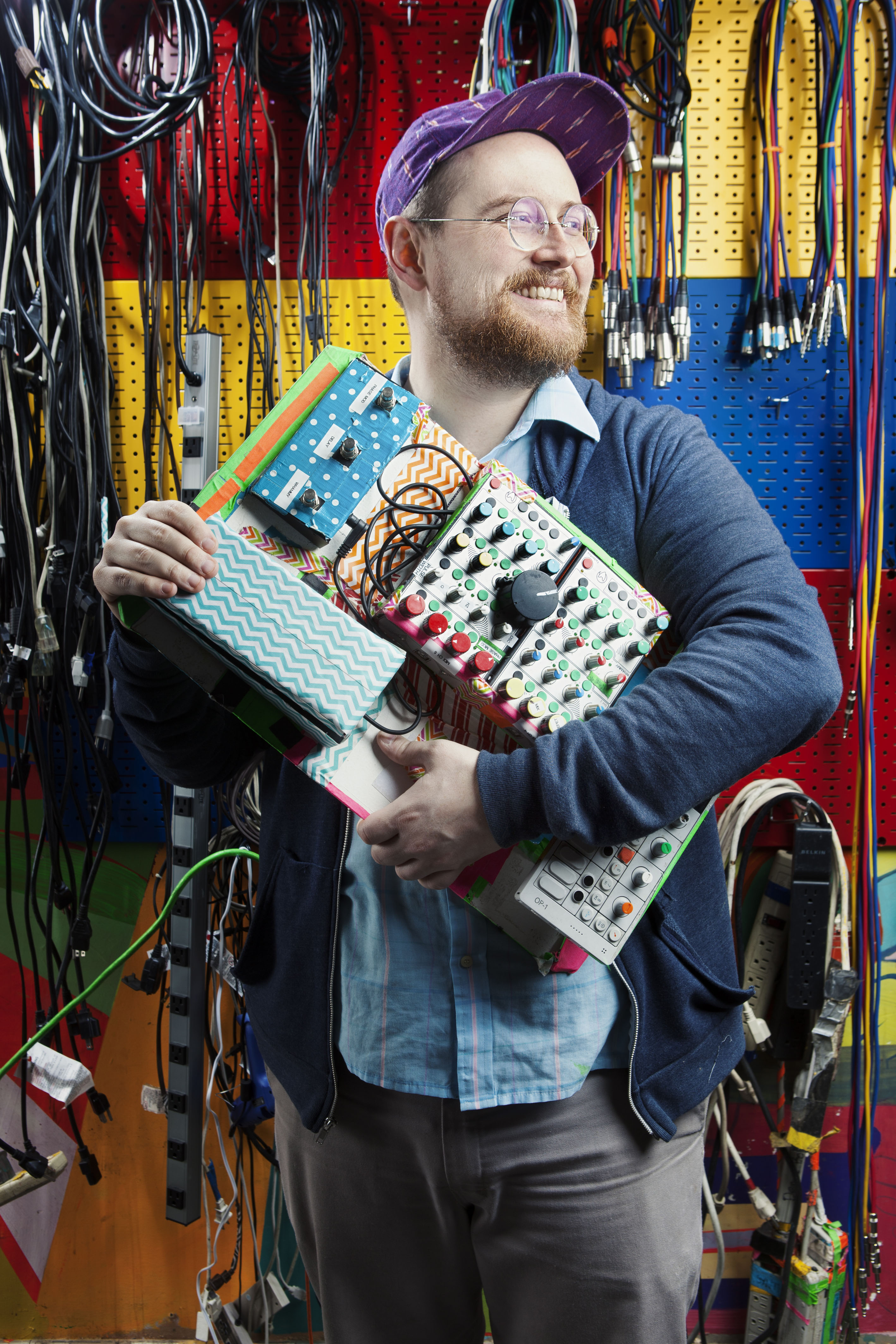 “That’s why I like seeing improvised music so much — you don’t know what’s going to happen,” says Dan Deacon of his band’s live shows.