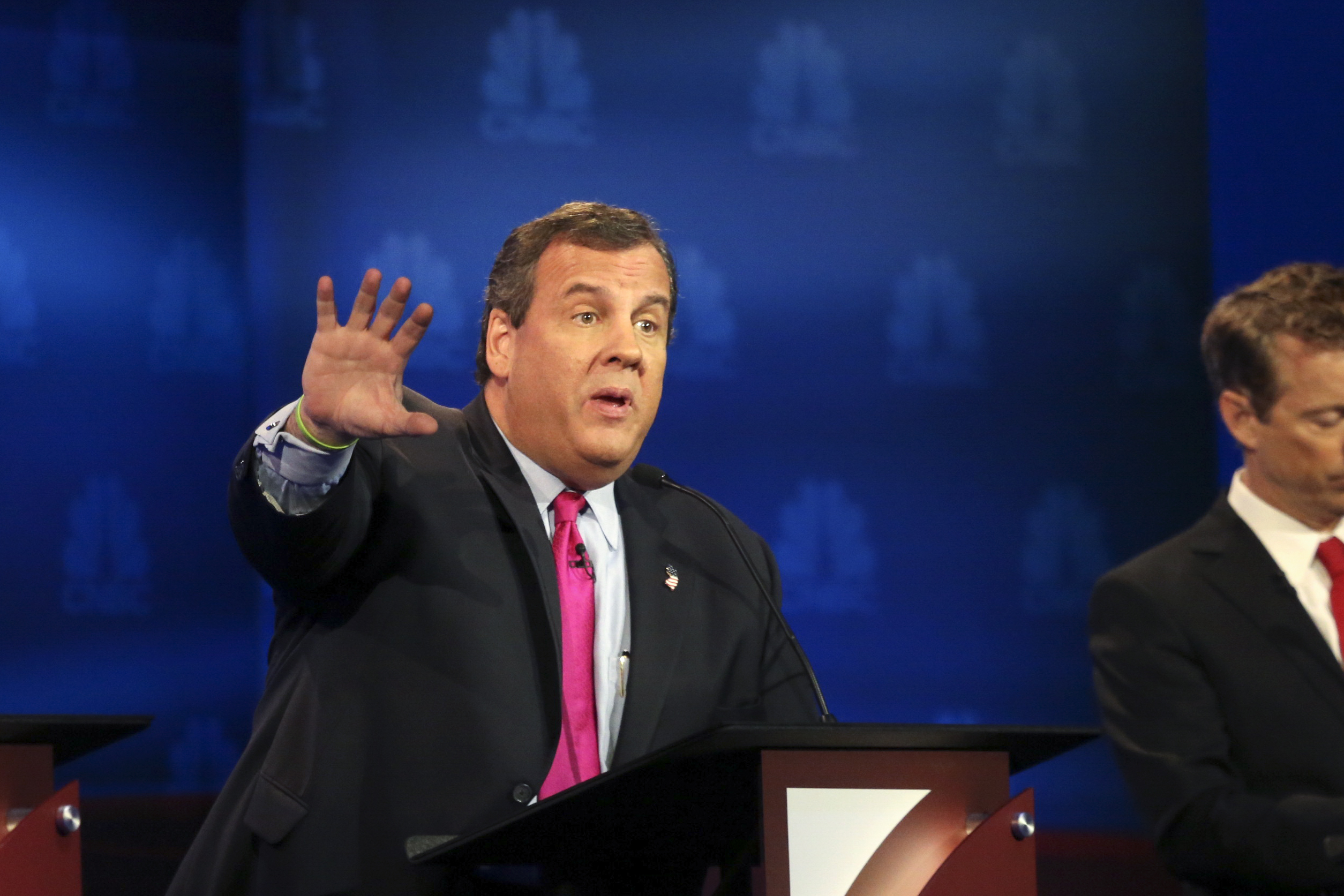 New Jersey Governor Chris Christie.