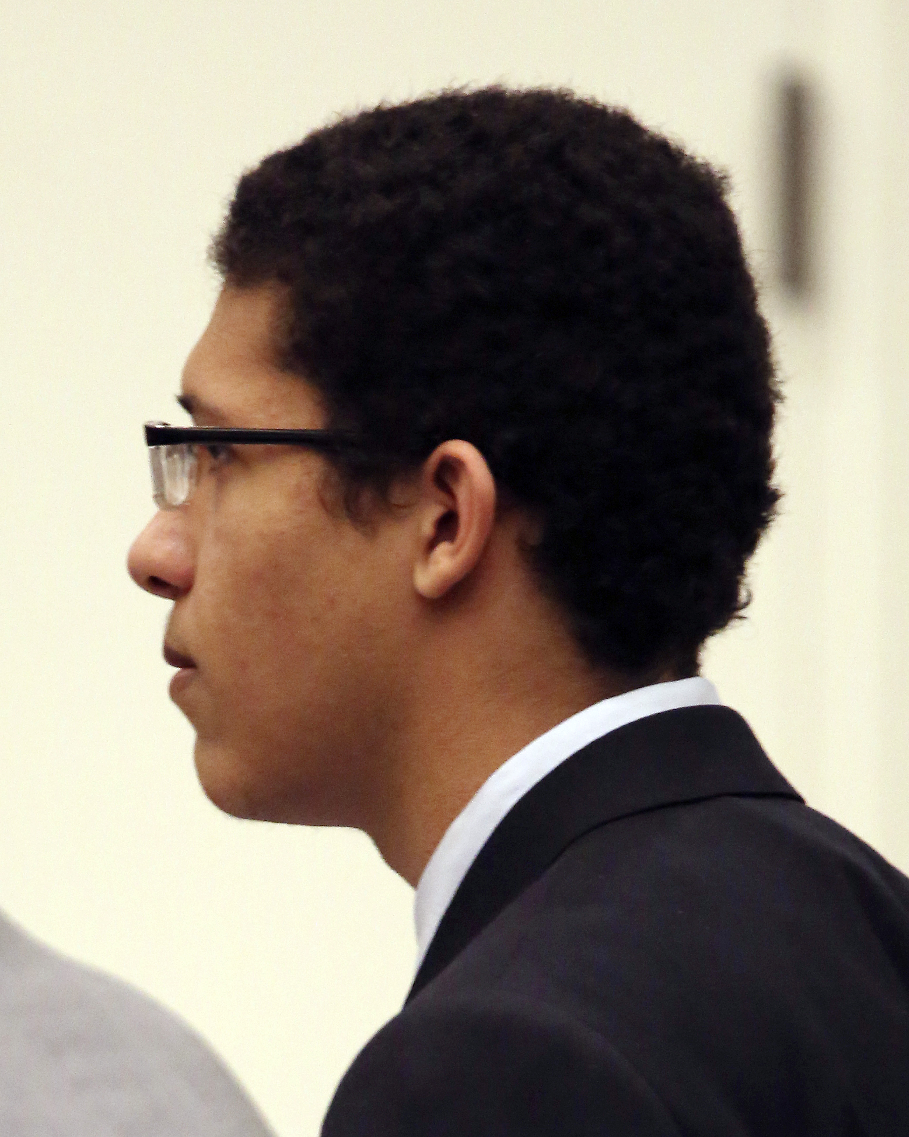 Defendant Philip Chism, who was 14 at the time of the attack, stood stoically as the verdict was announced.
