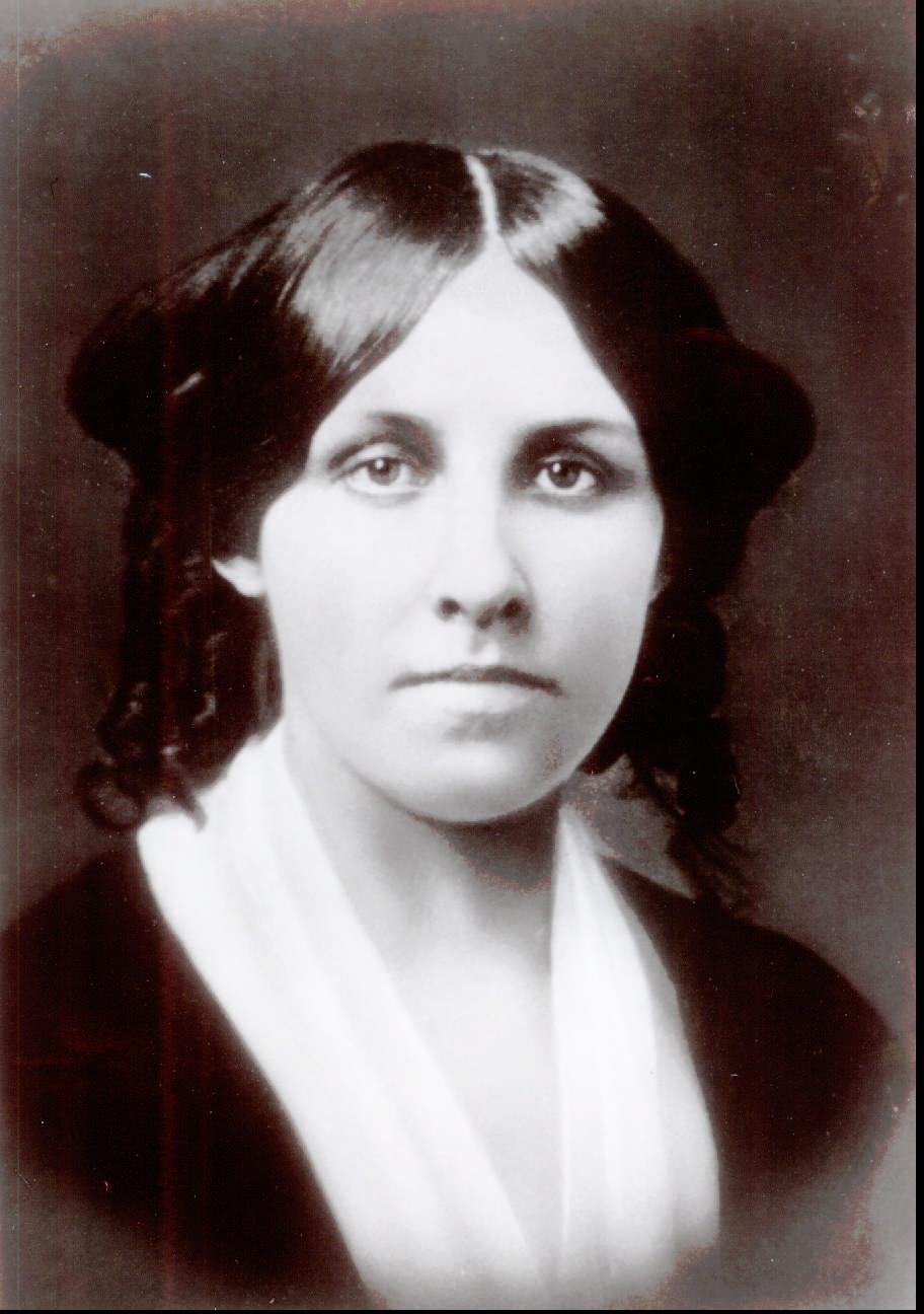 Louisa May Alcott, author of the book, “Little Women.”