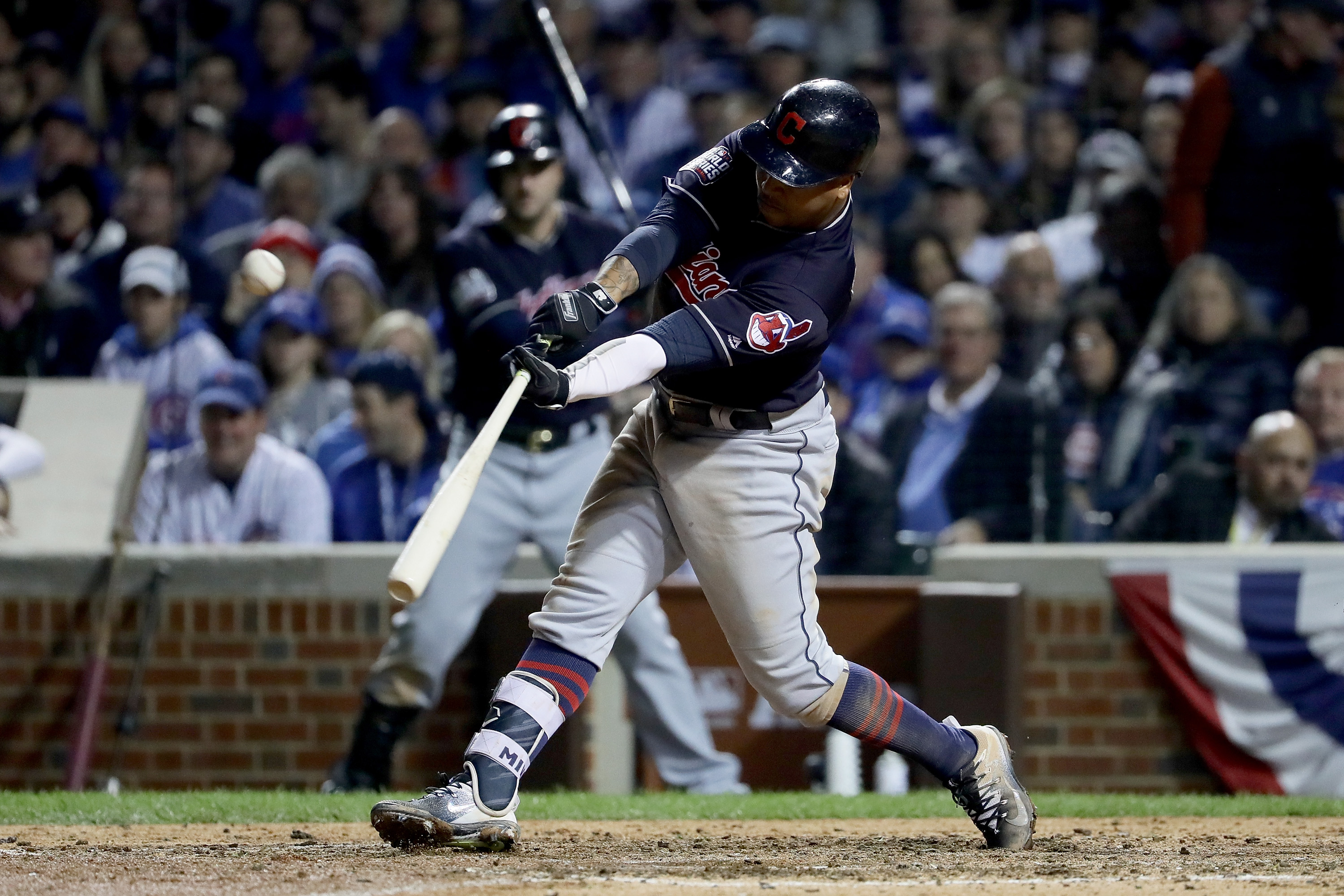Jose Ramirez batted .312 in the regular season.
