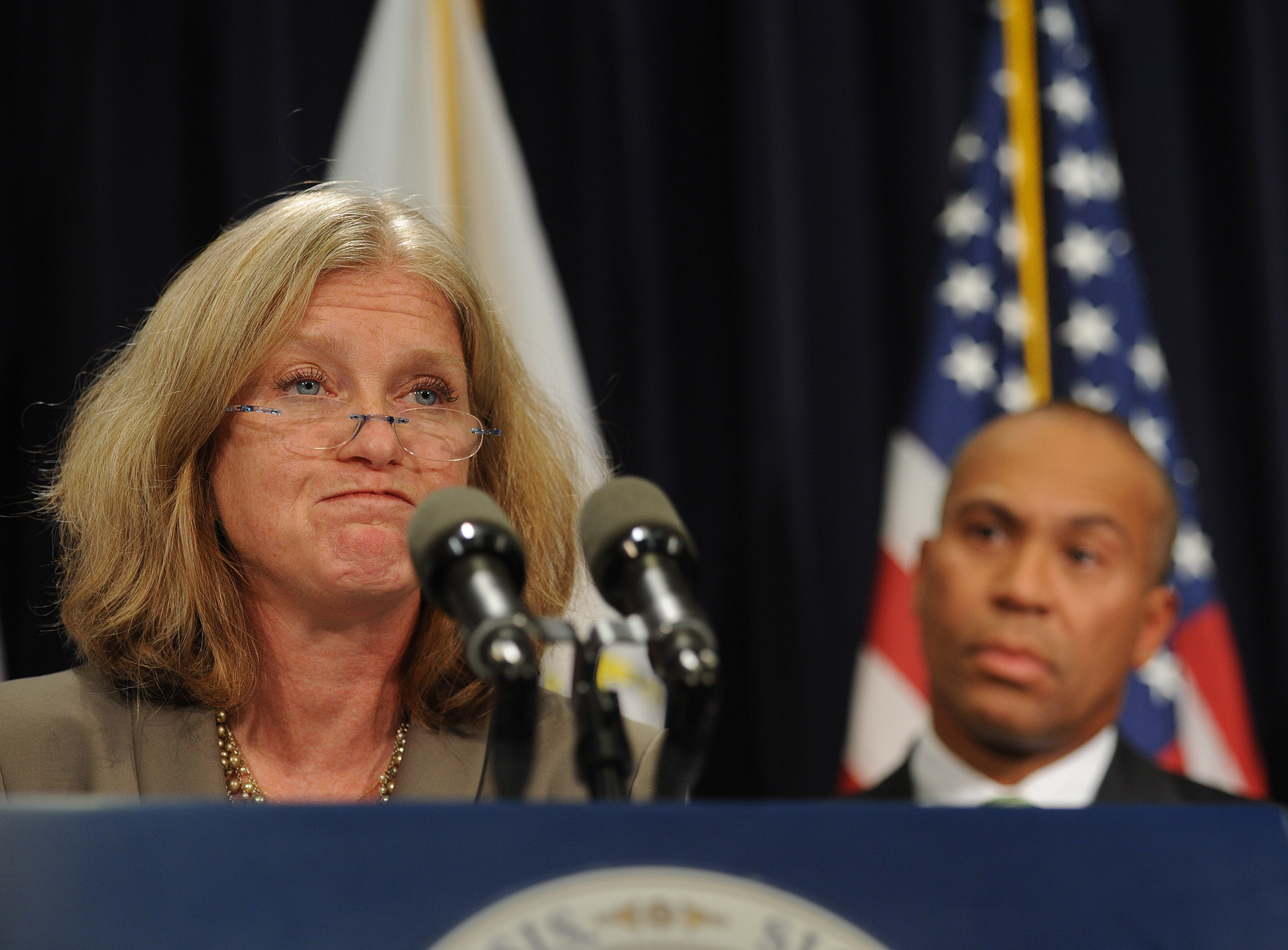 Bureau of Health Care Safety chief Madeleine Biondolillo spoke to reporters Tuesday.