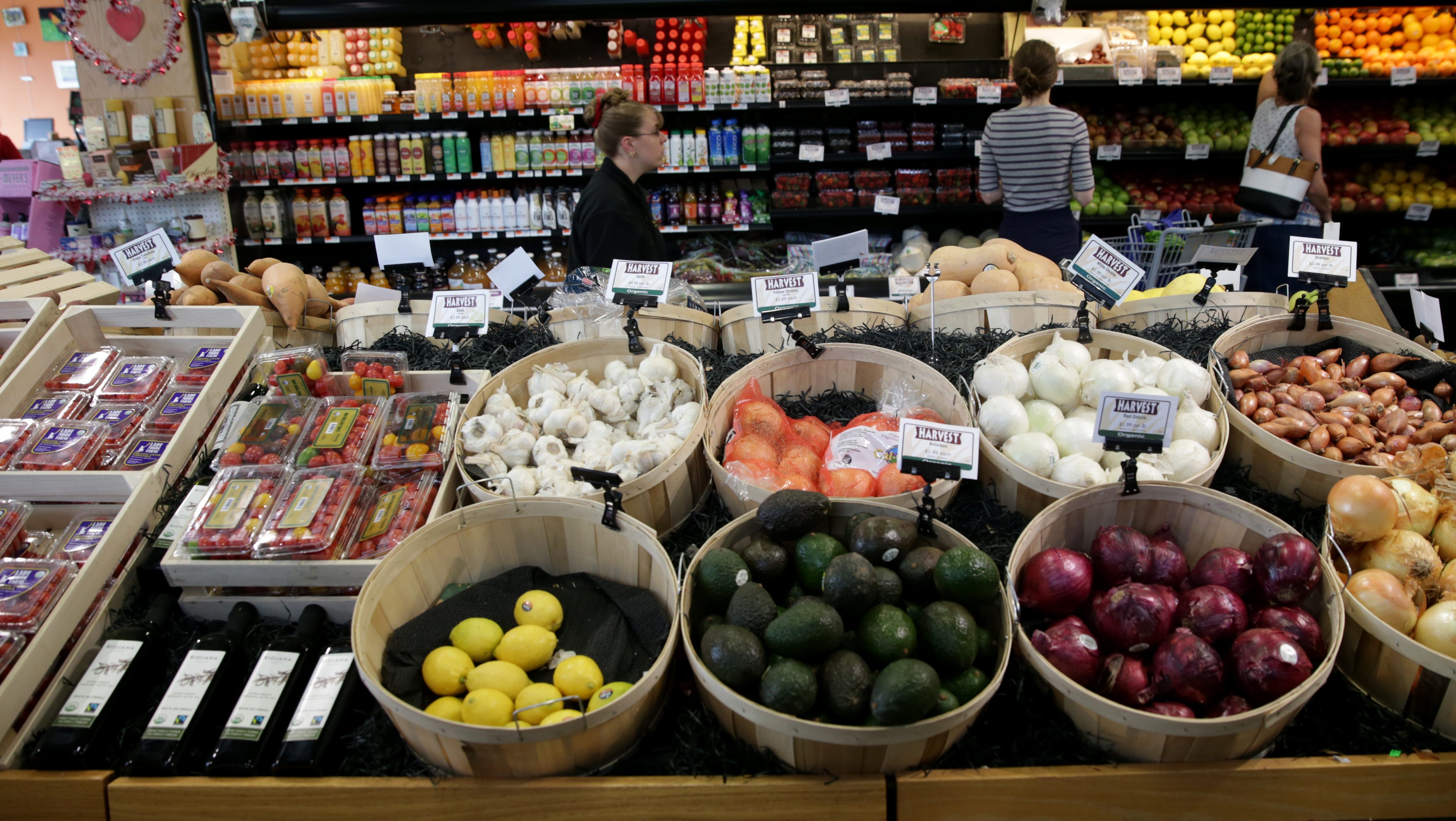 The Harvest market in Jamaica Plain is one of the co-op’s two stores.