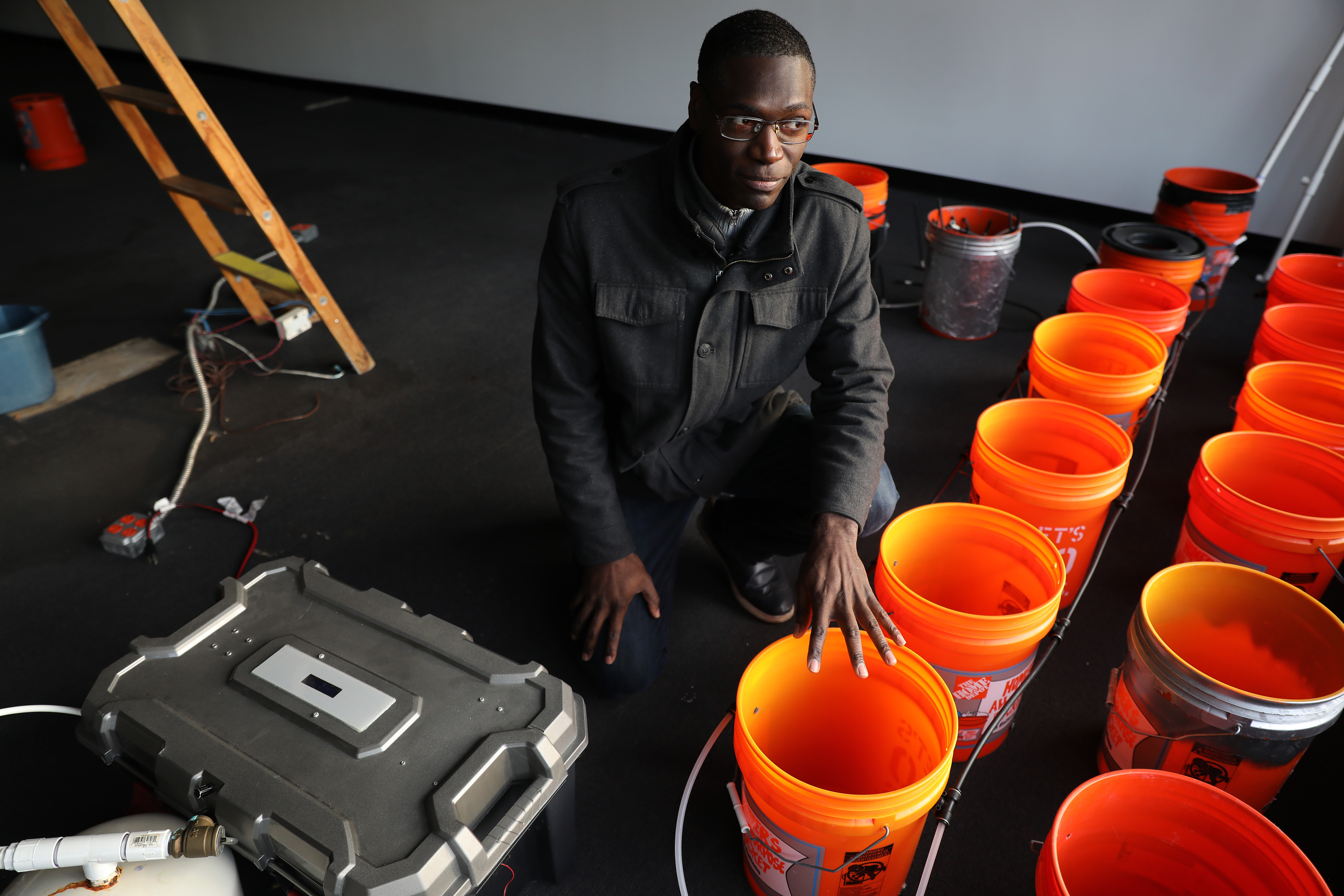 Hoping to open a marijuana retail business, Chauncy Spencer has been renting a former Payless Shoe Source location in Mattapan for about two years.