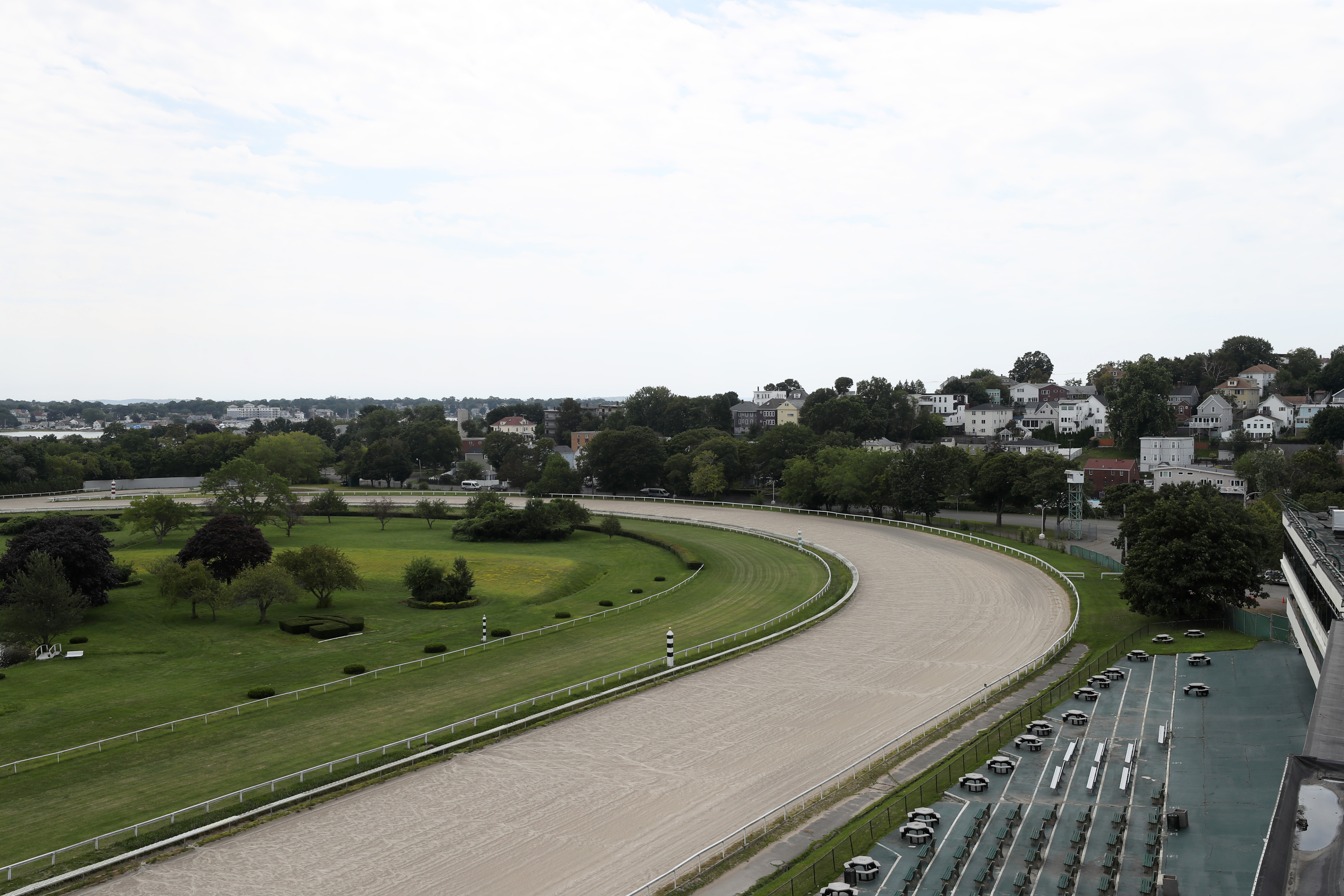 The track at Suffolk Downs.