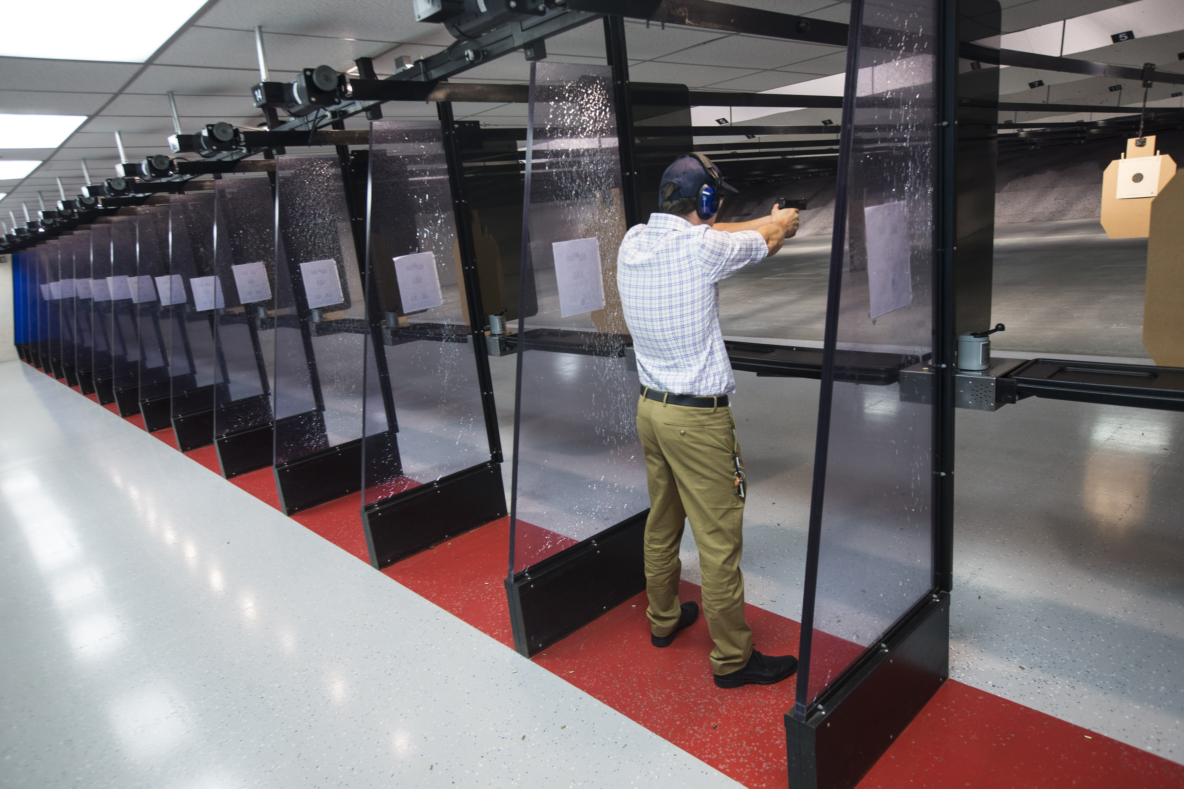 Smith & Wesson in Springfield offers workers access to three on-site shooting ranges to both practice their skills and keep up to date on the latest products.