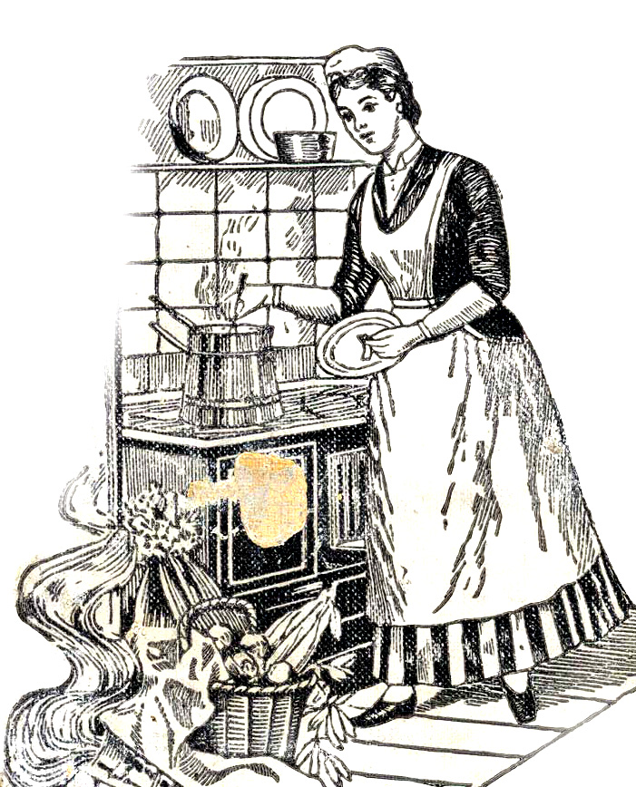 From the cover of “Science in the Kitchen,” published in 1893.