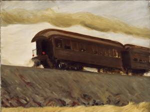 “Railroad Train” by Edward Hopper"