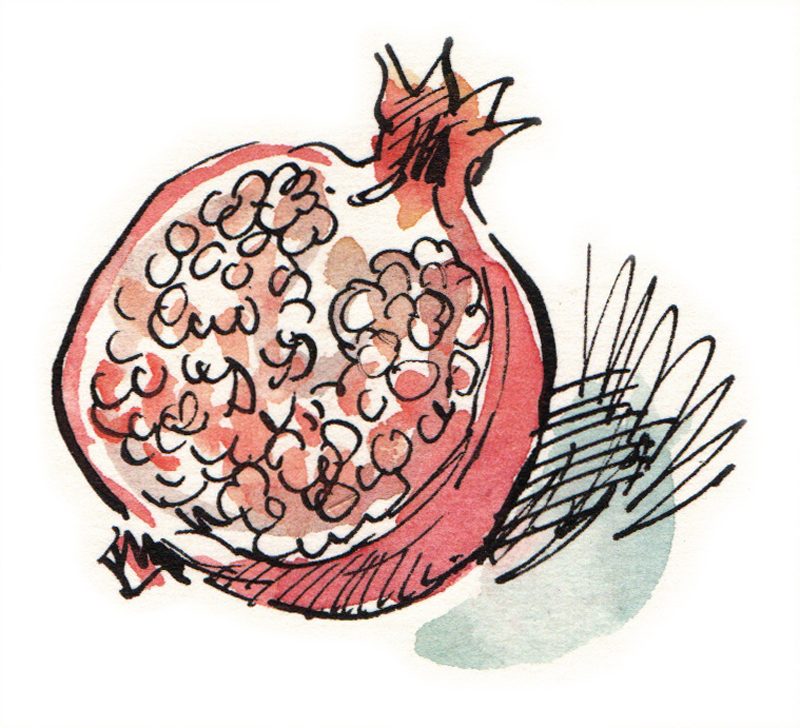 Where are the people? The hawkers of spices and pomegranates?