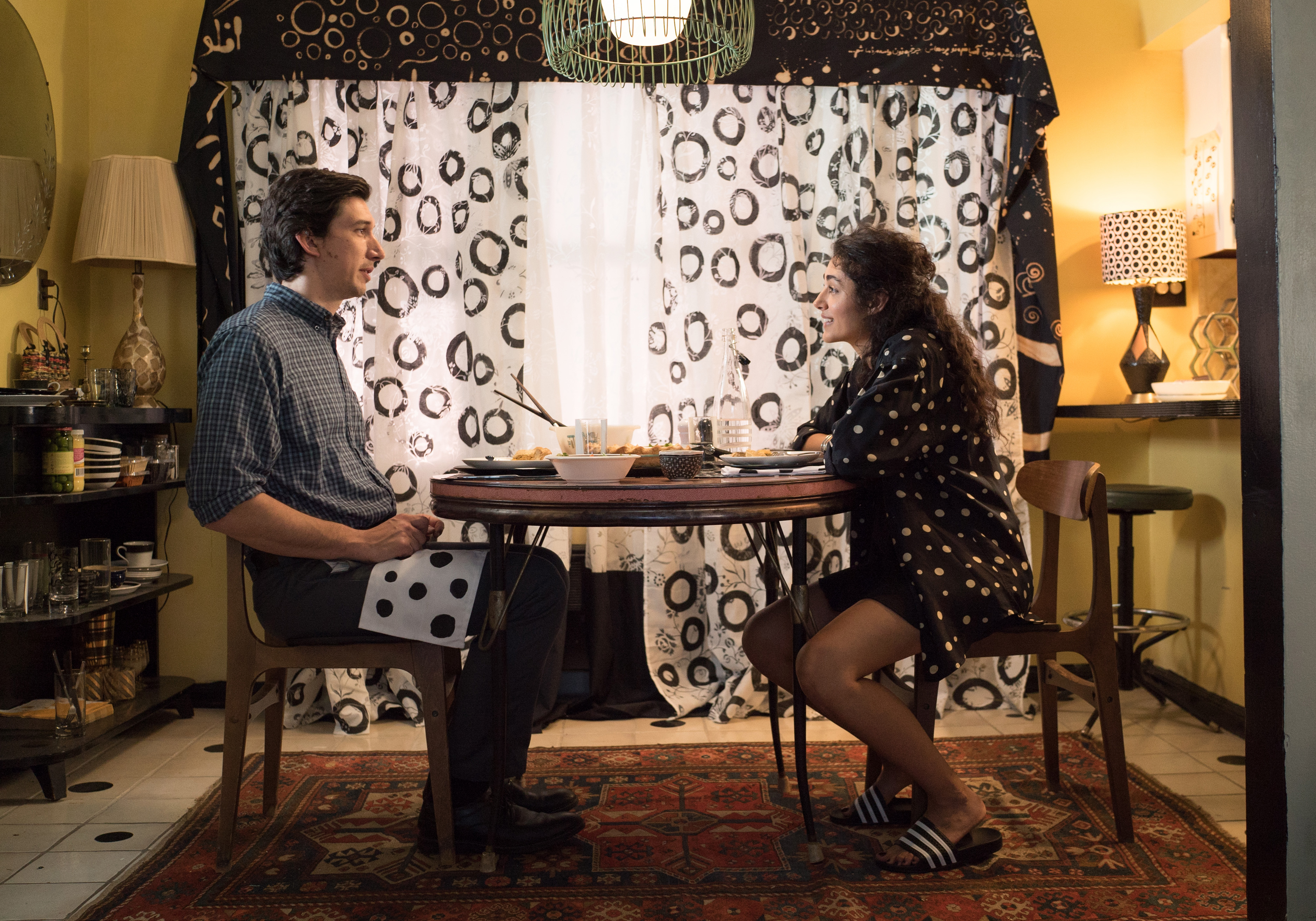 Adam Driver and Golshifteh Farahani in "Paterson."