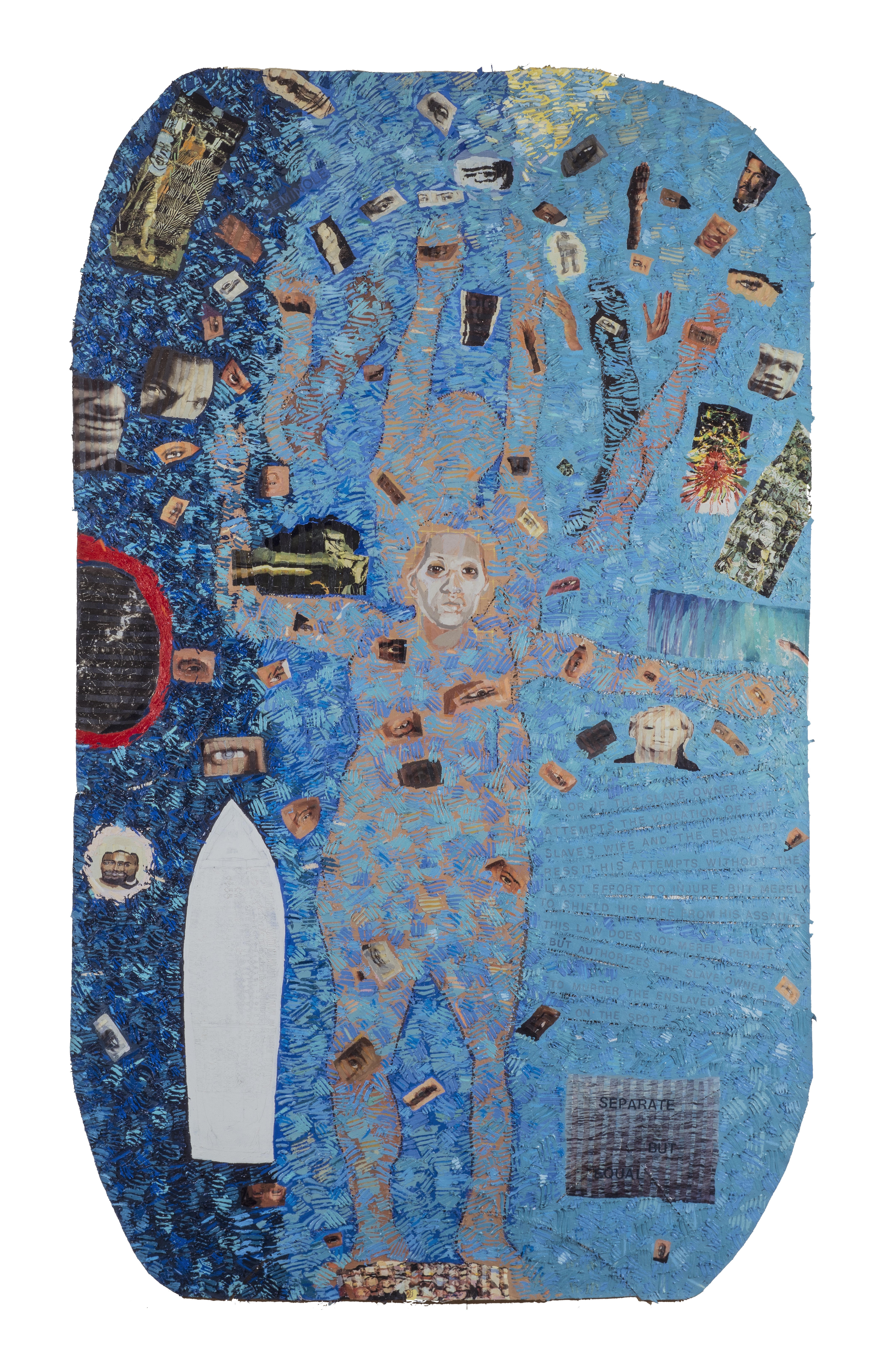 Pindell’s “Autobiography: Water/Ancestors/Middle Passage/Family Ghosts”