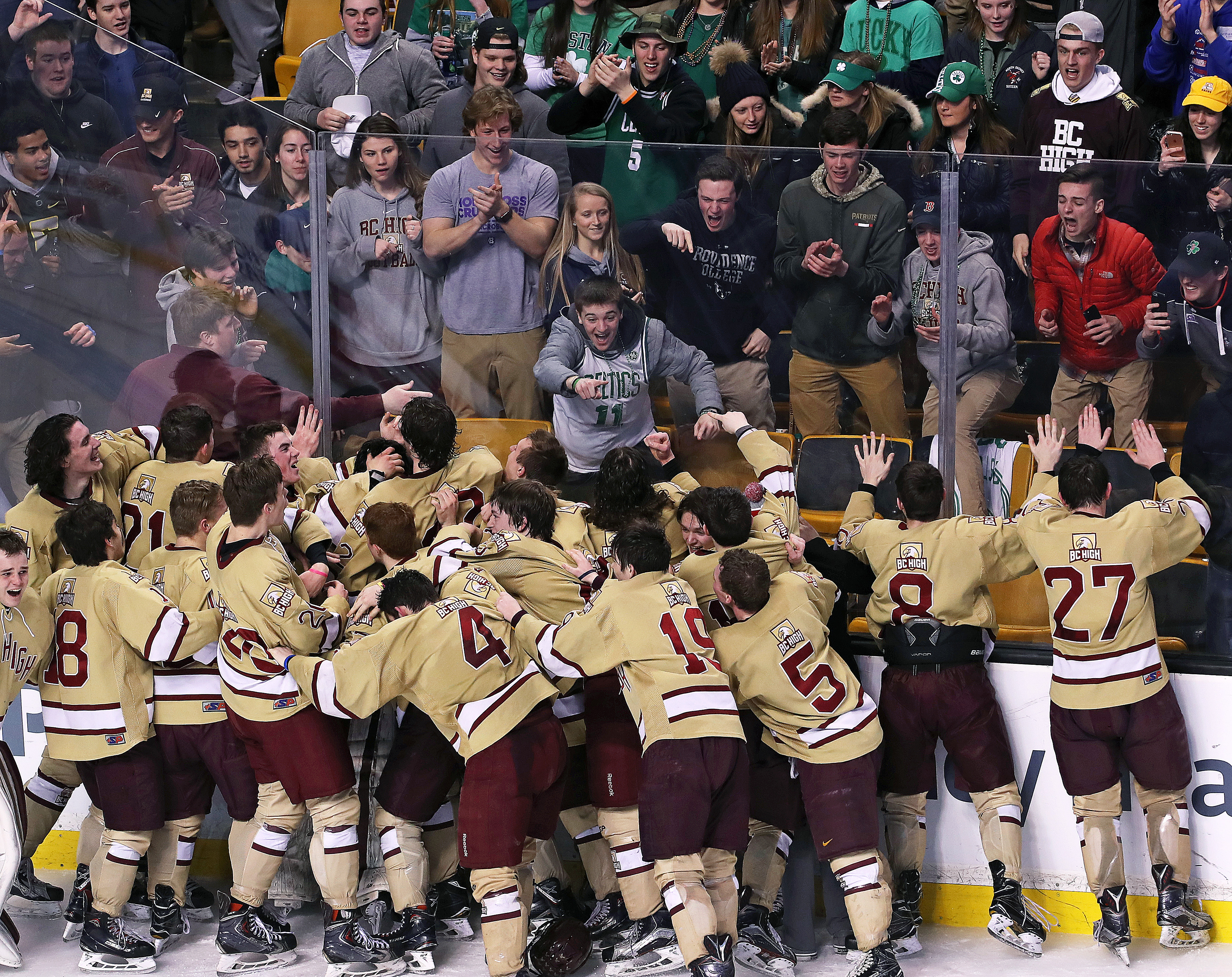 BC High defeated Pope Francis in the Super 8 championship game.