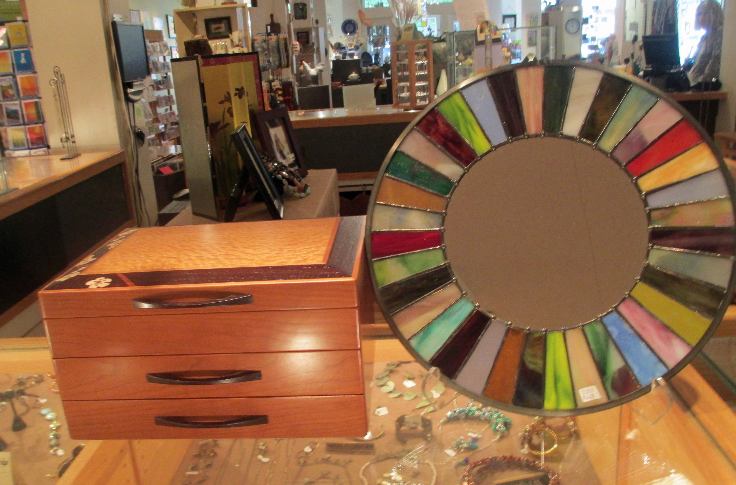 Sharon Arts Downtown has pieces created by more than 180 regional artists, while Peterborough Basket Co. specializes.