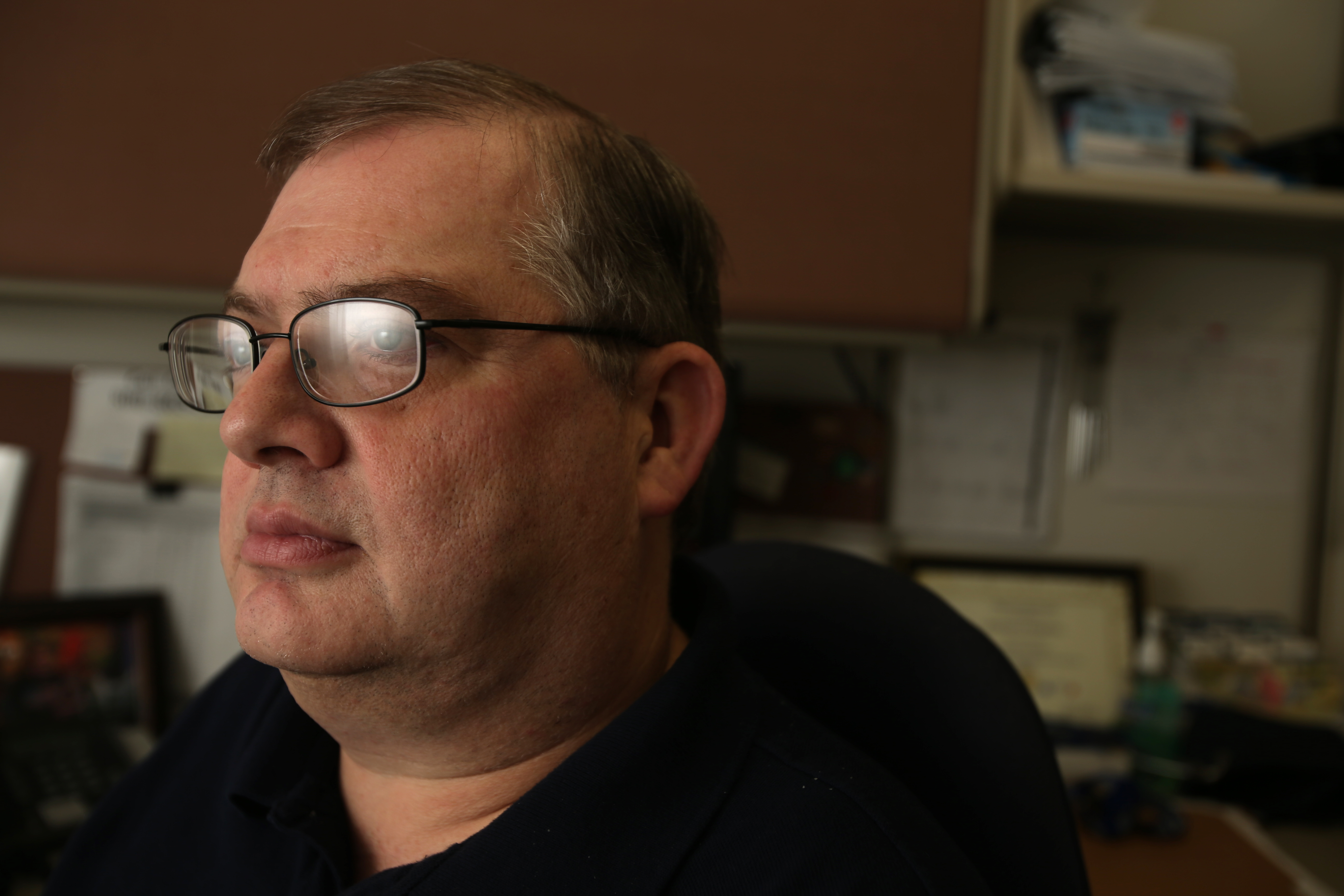 Bill Dockham, a registered nurse who worked in the main medical tent after the bombings, has had panic attacks.