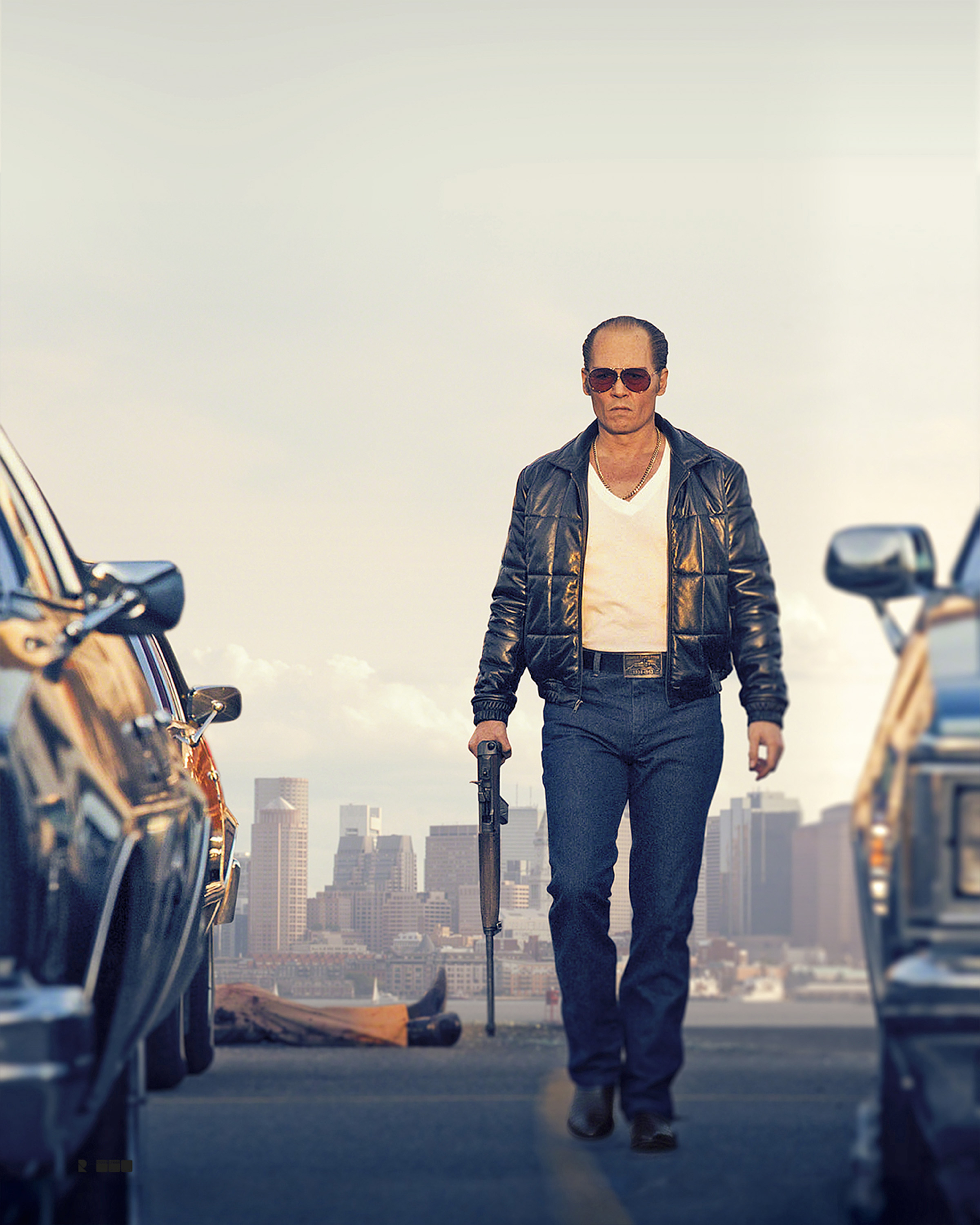 Johnny Depp as Whitey Bulger in “Black Mass.”