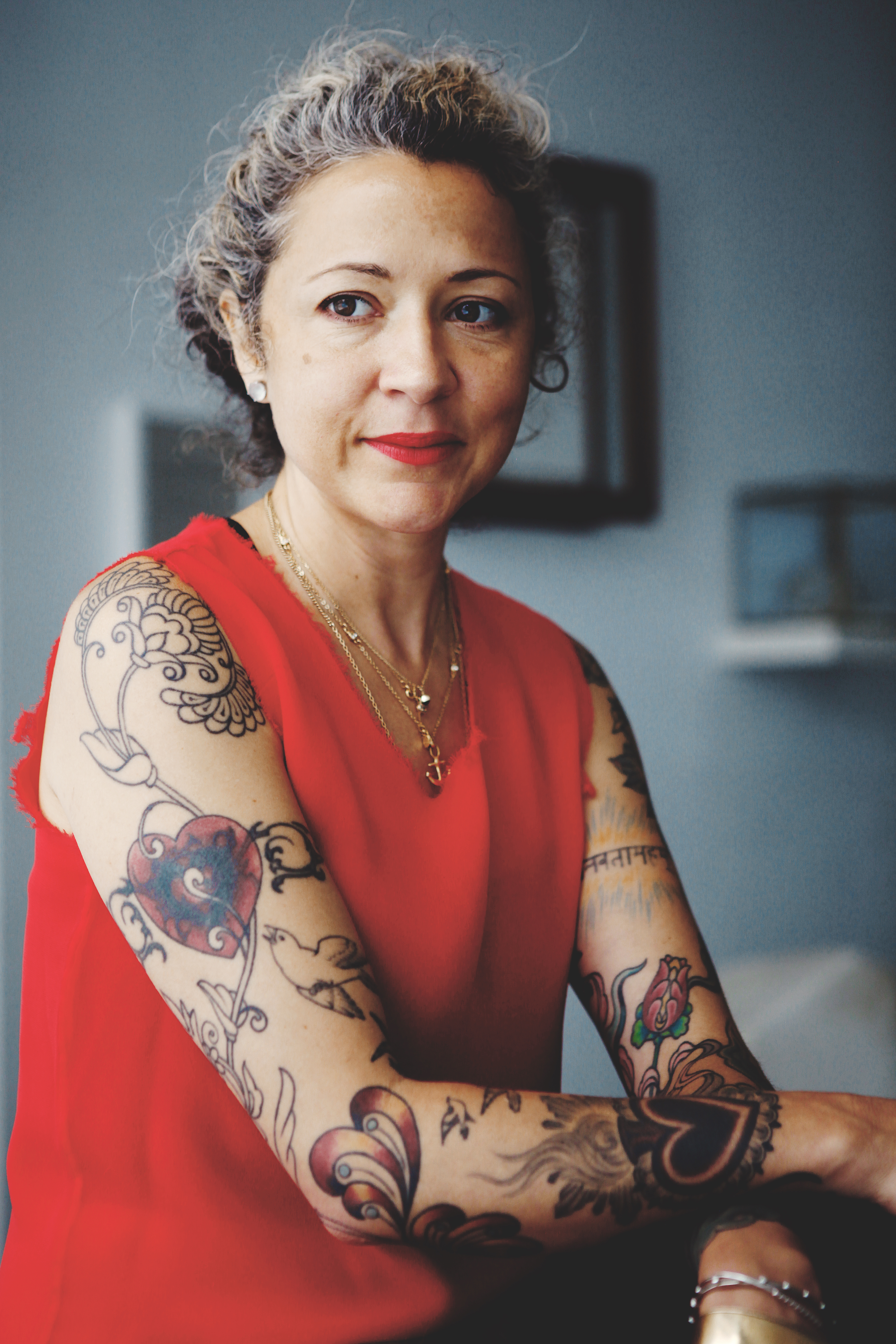Jewelry designer Anna Sheffield says using recycled gold versus gold that is mined is of upmost importance to her.