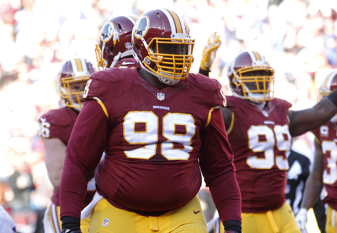 New Patriot Terrance Knighton can belly out his contract with some incentive payments if he keeps his weight in check.