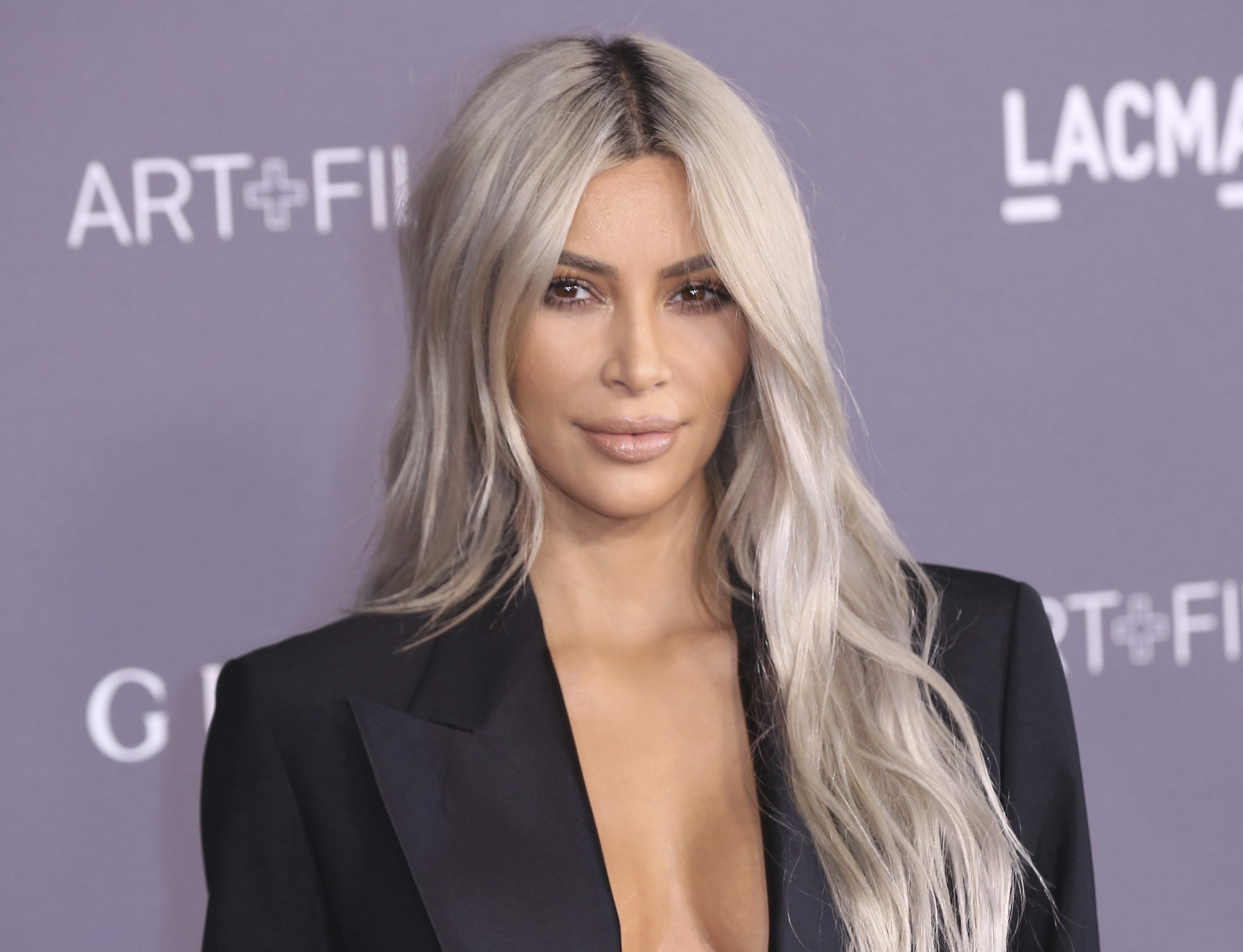Kim Kardashian West.