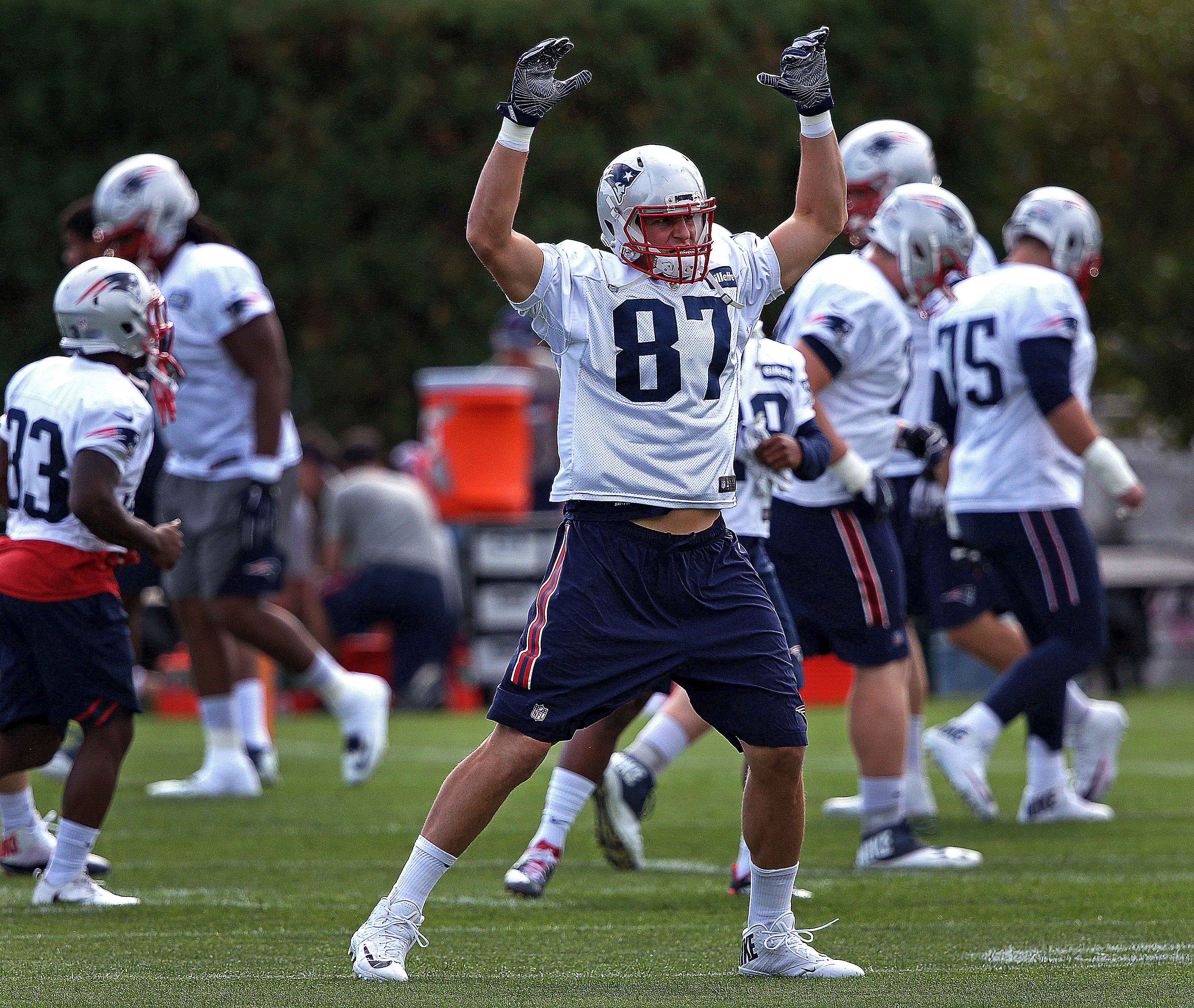 Teams are limited in the amount of full-contact practices they can have.