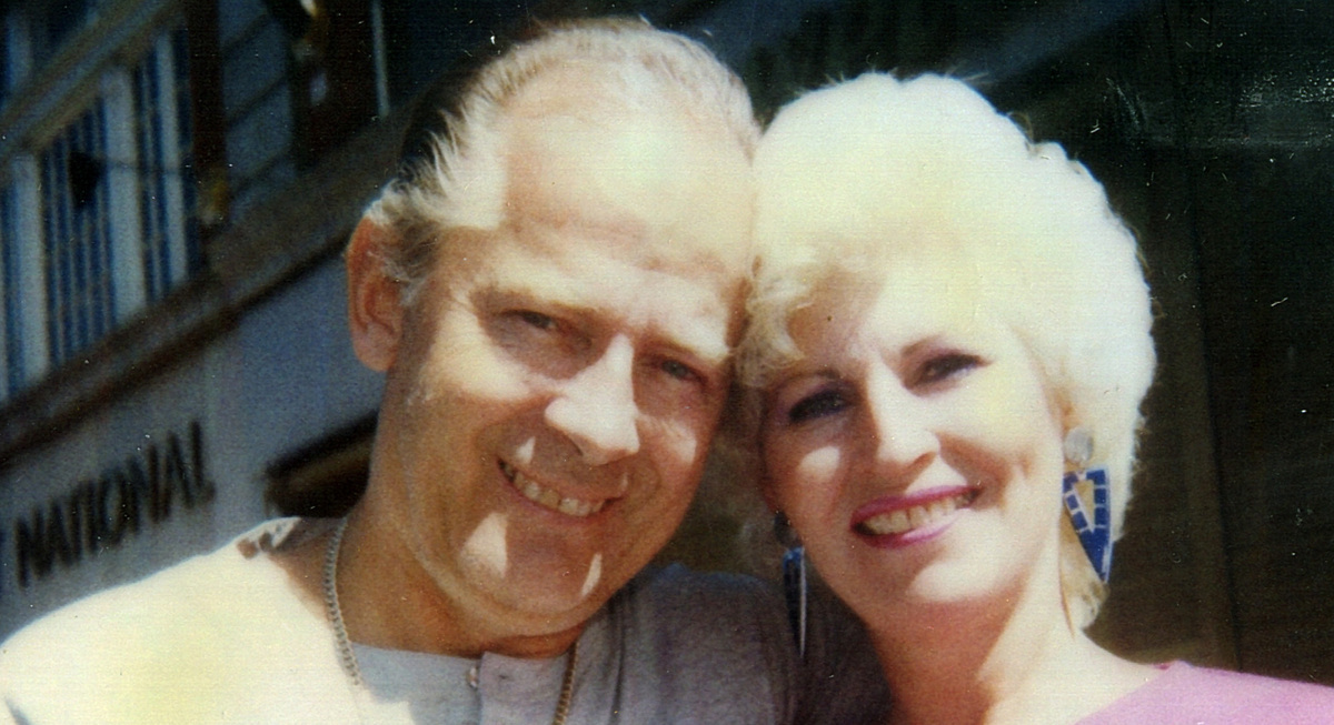 Whitey and Teresa Stanley, his girlfriend of three decades, on a 1980s trip to Europe.