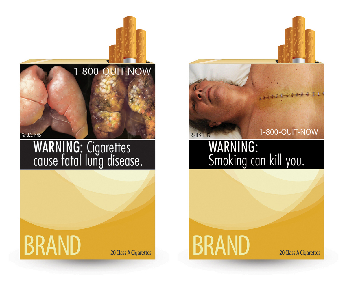 Judge bars graphic images on cigarette packs