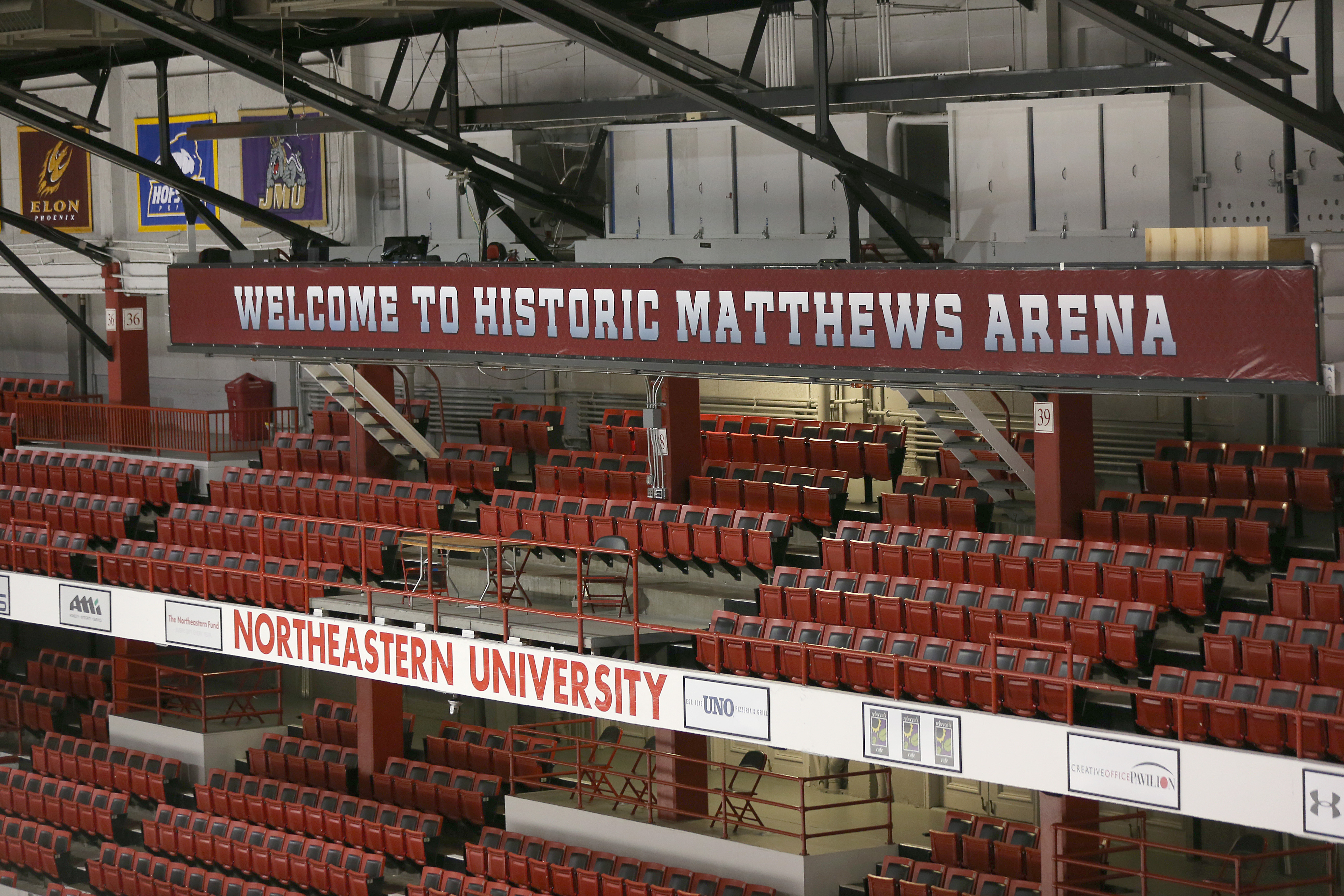 Matthews Arena, in business for more than 100 years, is hosting the Winter Showdown.