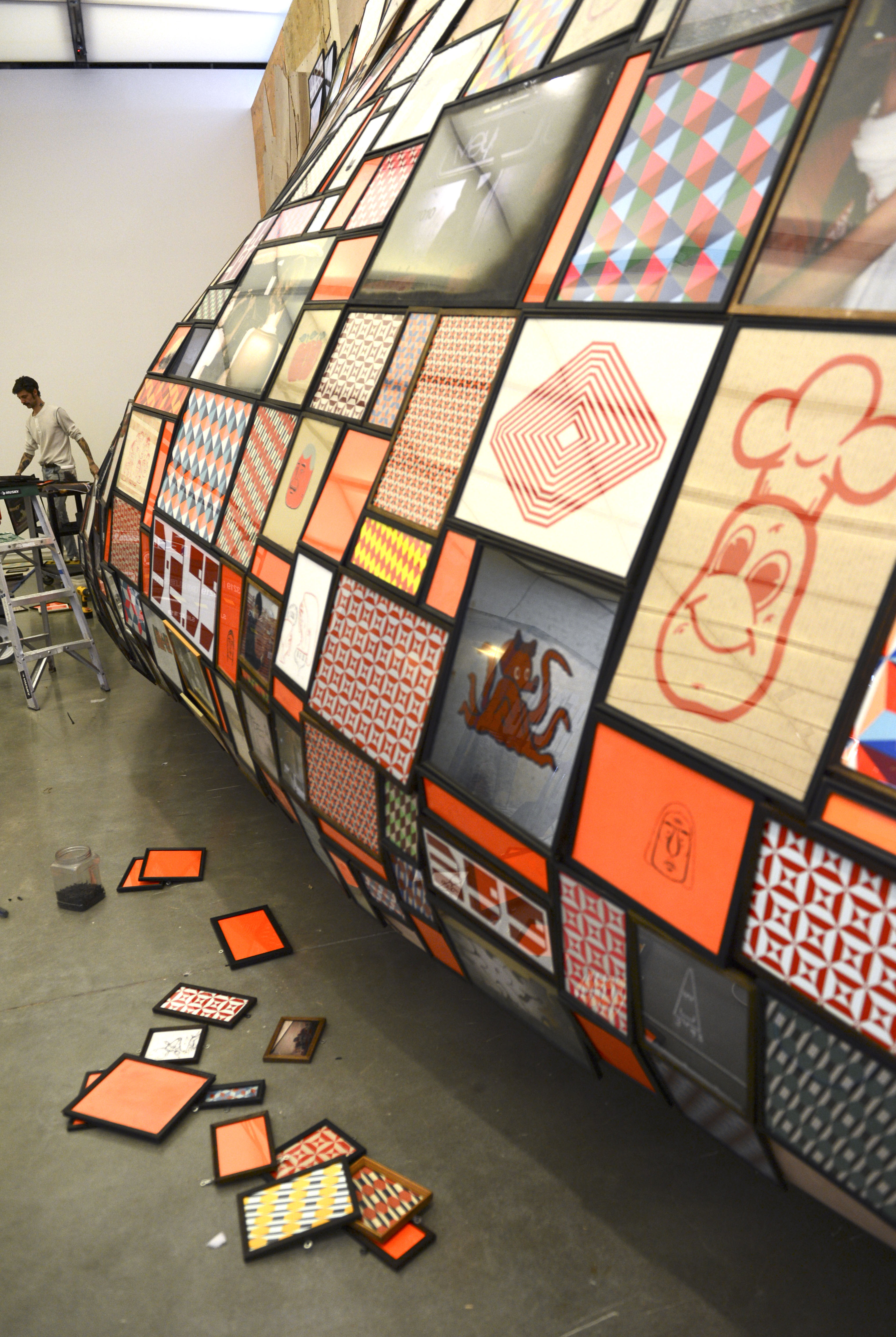 ICA hosts mid-career show of street artist and graffitist Barry