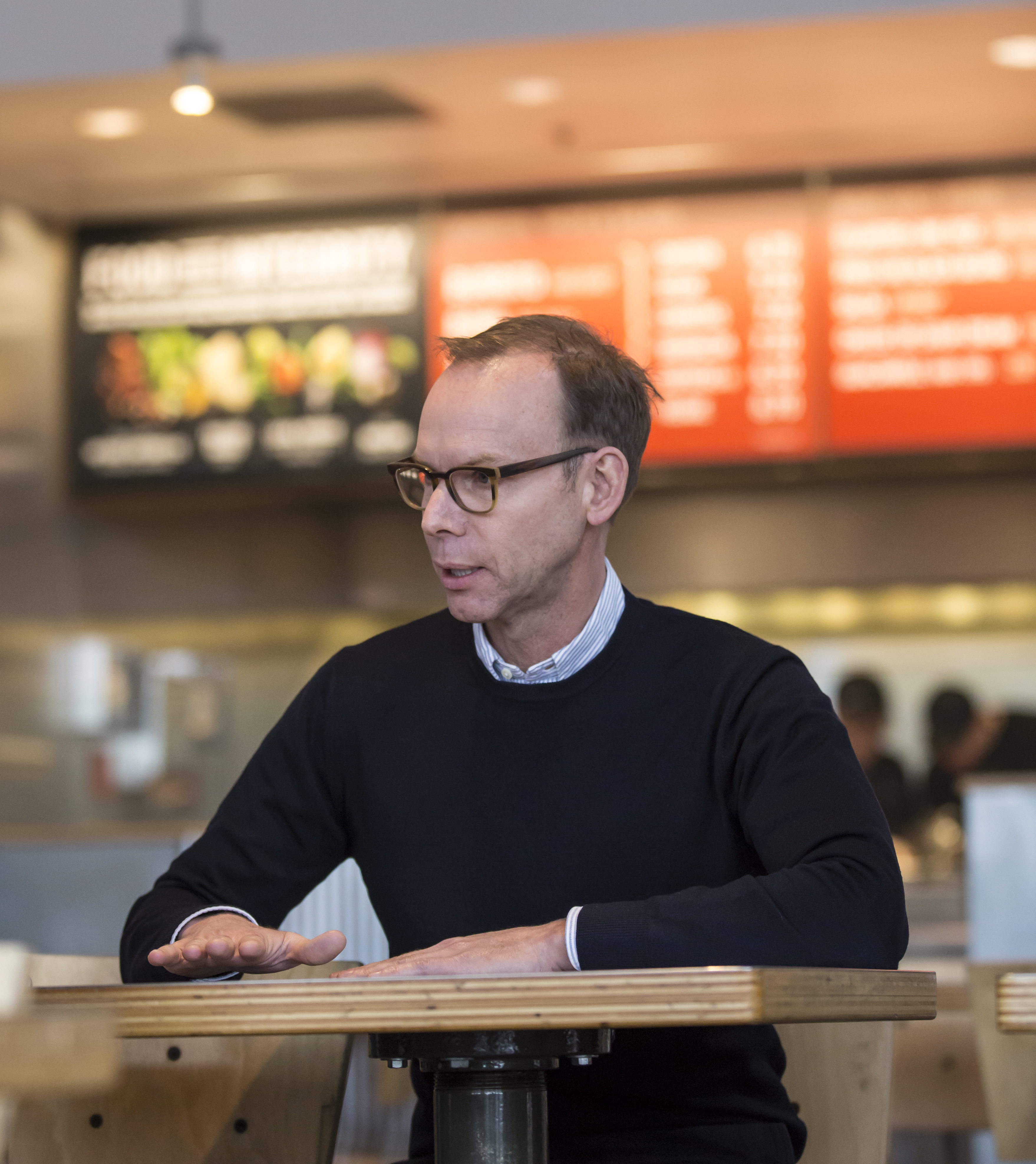Chipotle Mexican Grill founder and CEO Steve Ells.