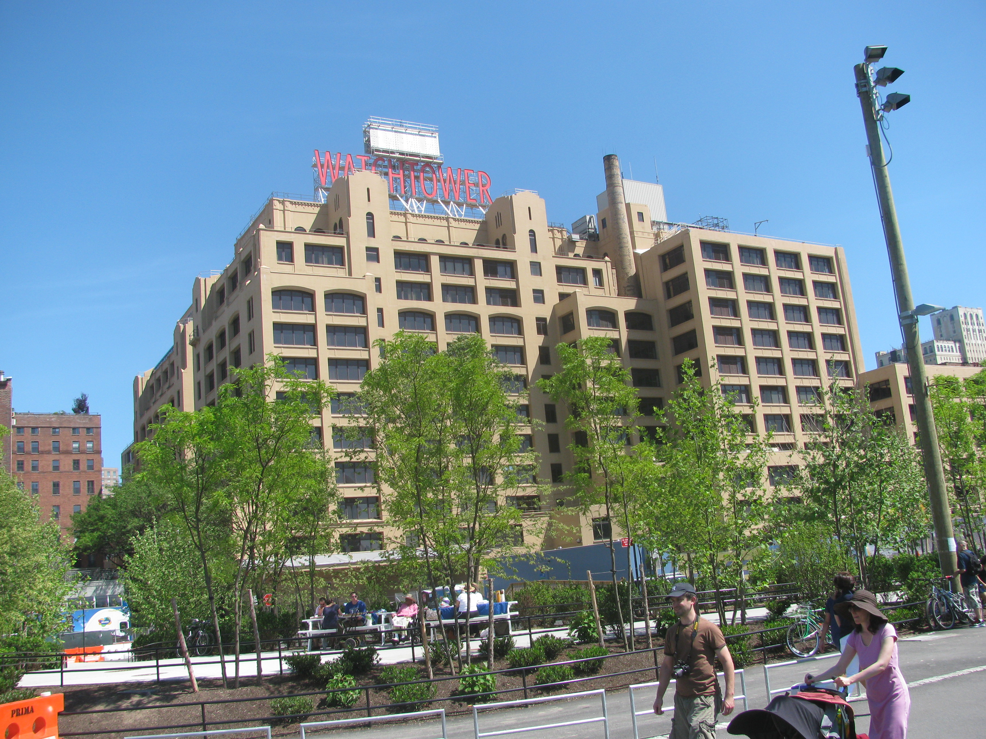 The headquarters of “The Watchtower,” a magazine published by Jehovah’s Witnesses.